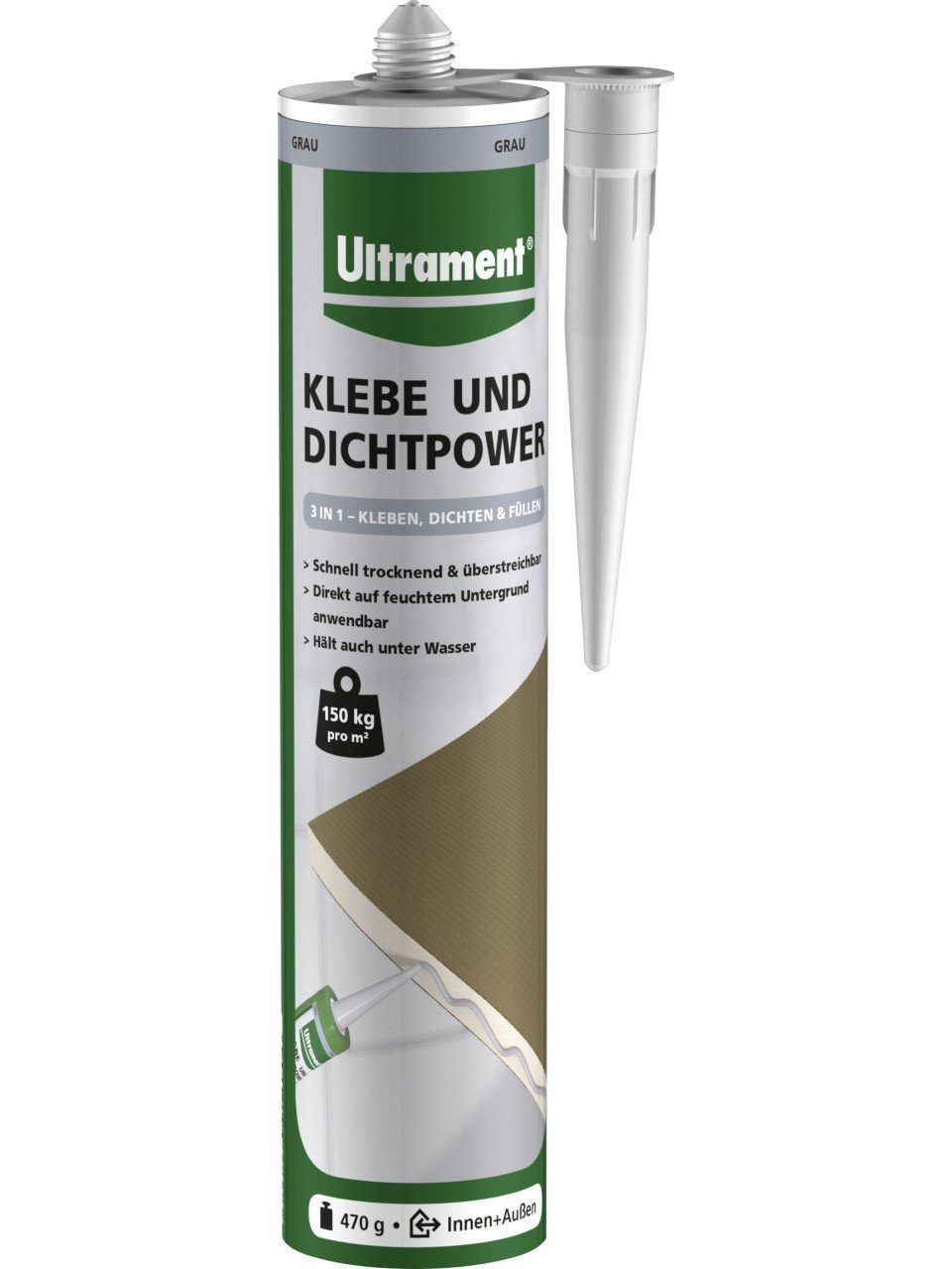 Ultrament Silikon Ultrament Klebe- und Dichtpower günstig online kaufen