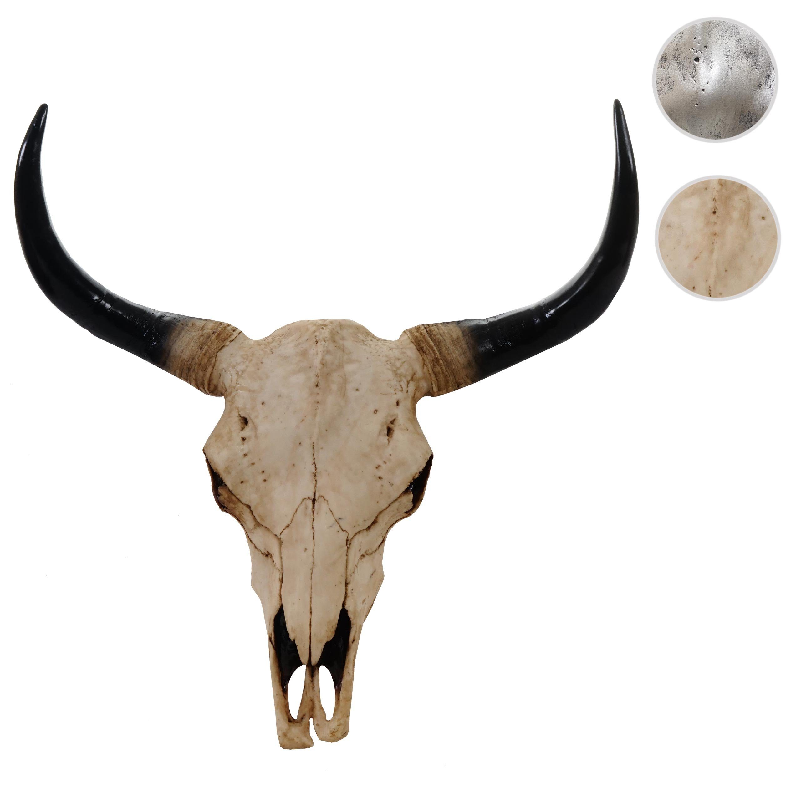MCW Deko Schädel 45cm T454 Stier Naturfarben günstig online kaufen