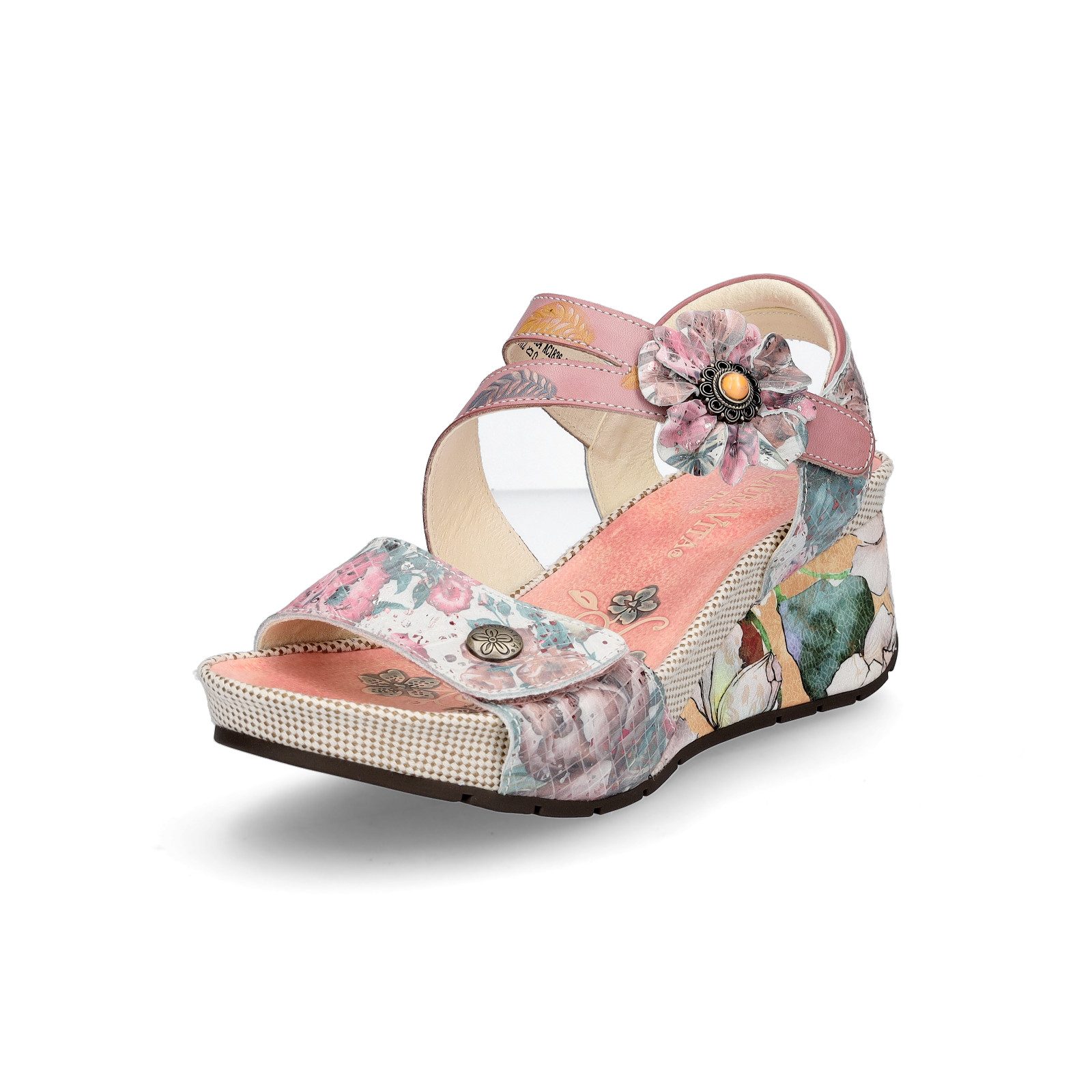 LAURA VITA Laura Vita Damen Sandalette rosa Sandale günstig online kaufen