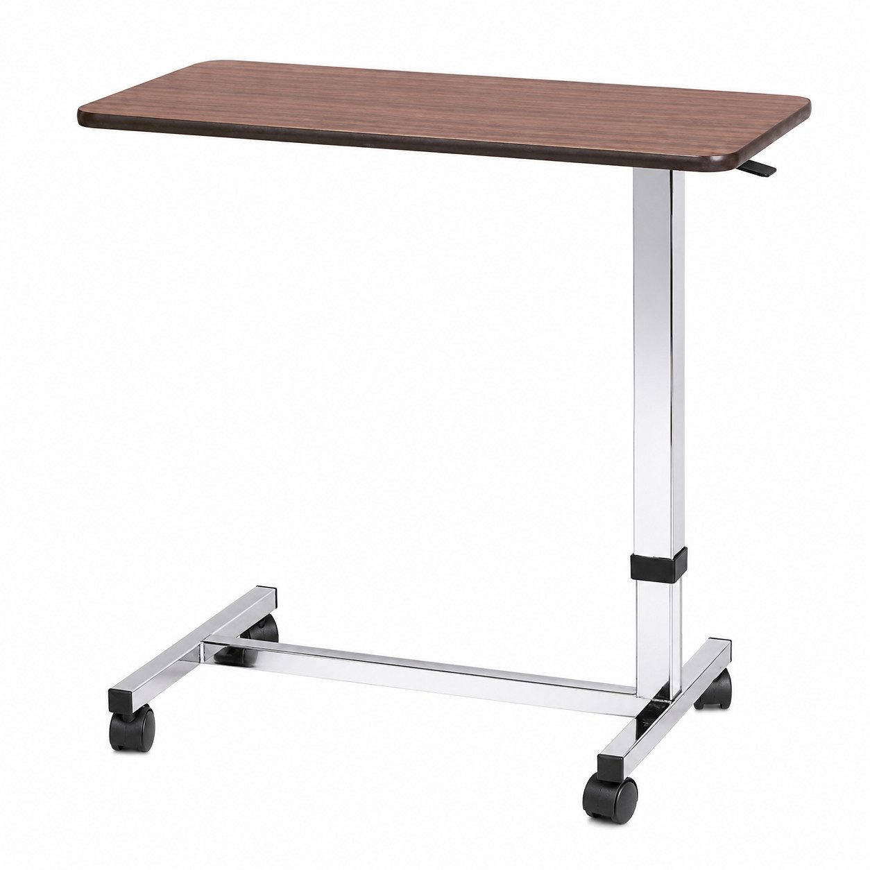 DocMed Beistelltisch Betttisch (für Mobilität, 1-St., Robust und stabil), Höhenverstellbar 70 - 107 cm