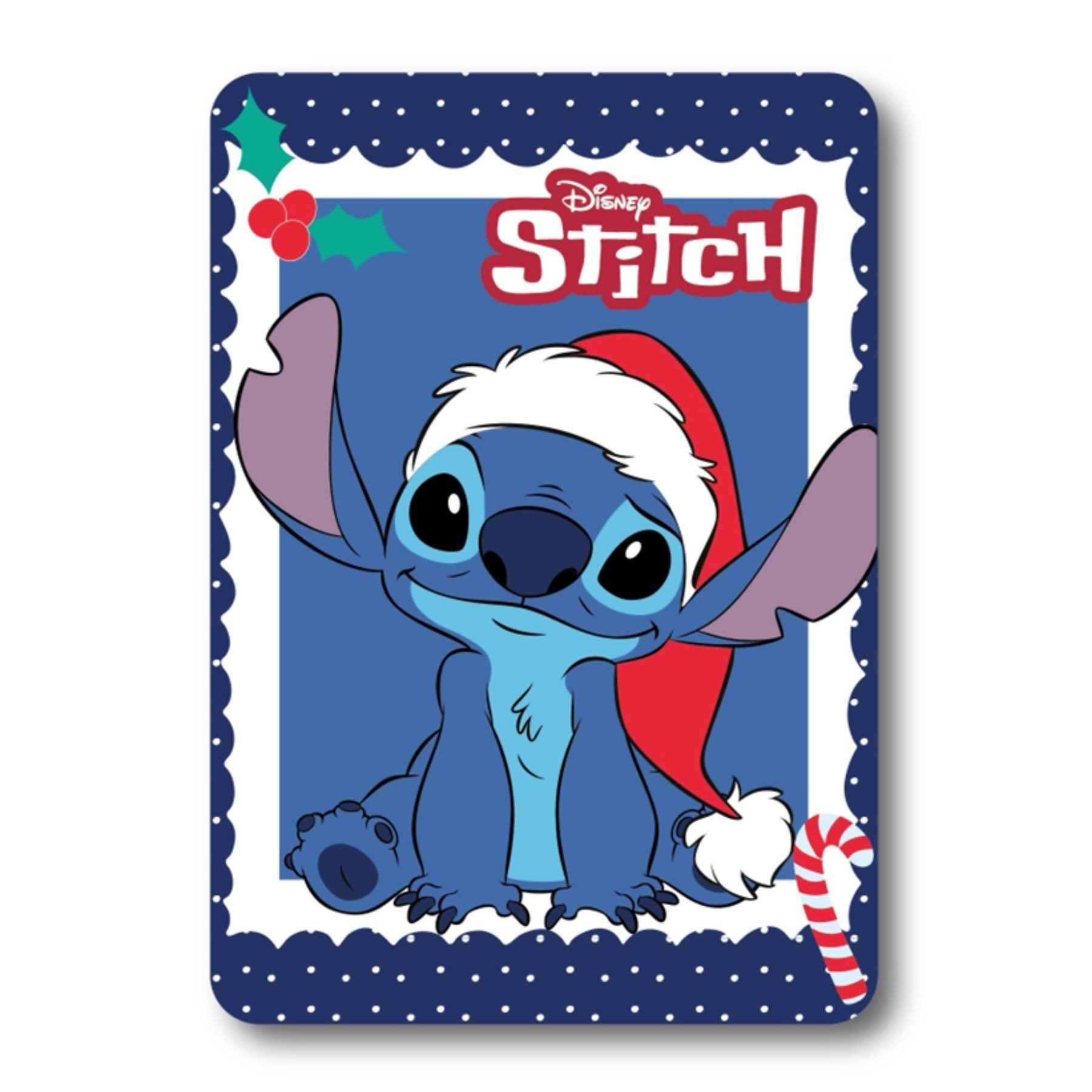 Wohndecke Disney Stitch Weichnachten Kuscheldecke 100x140 Kinder Decke, Tex günstig online kaufen