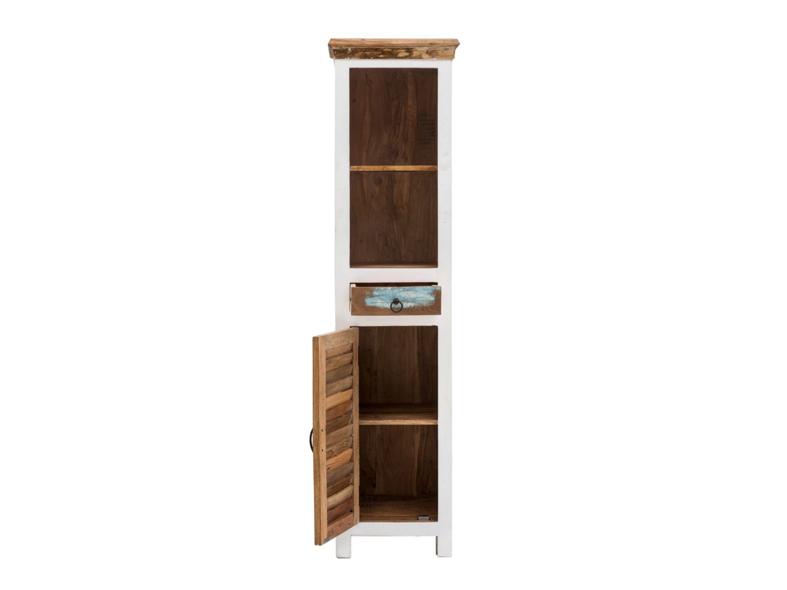 massivum Highboard Perth, Schmaker Wandschrank Landhausstil (1 St)