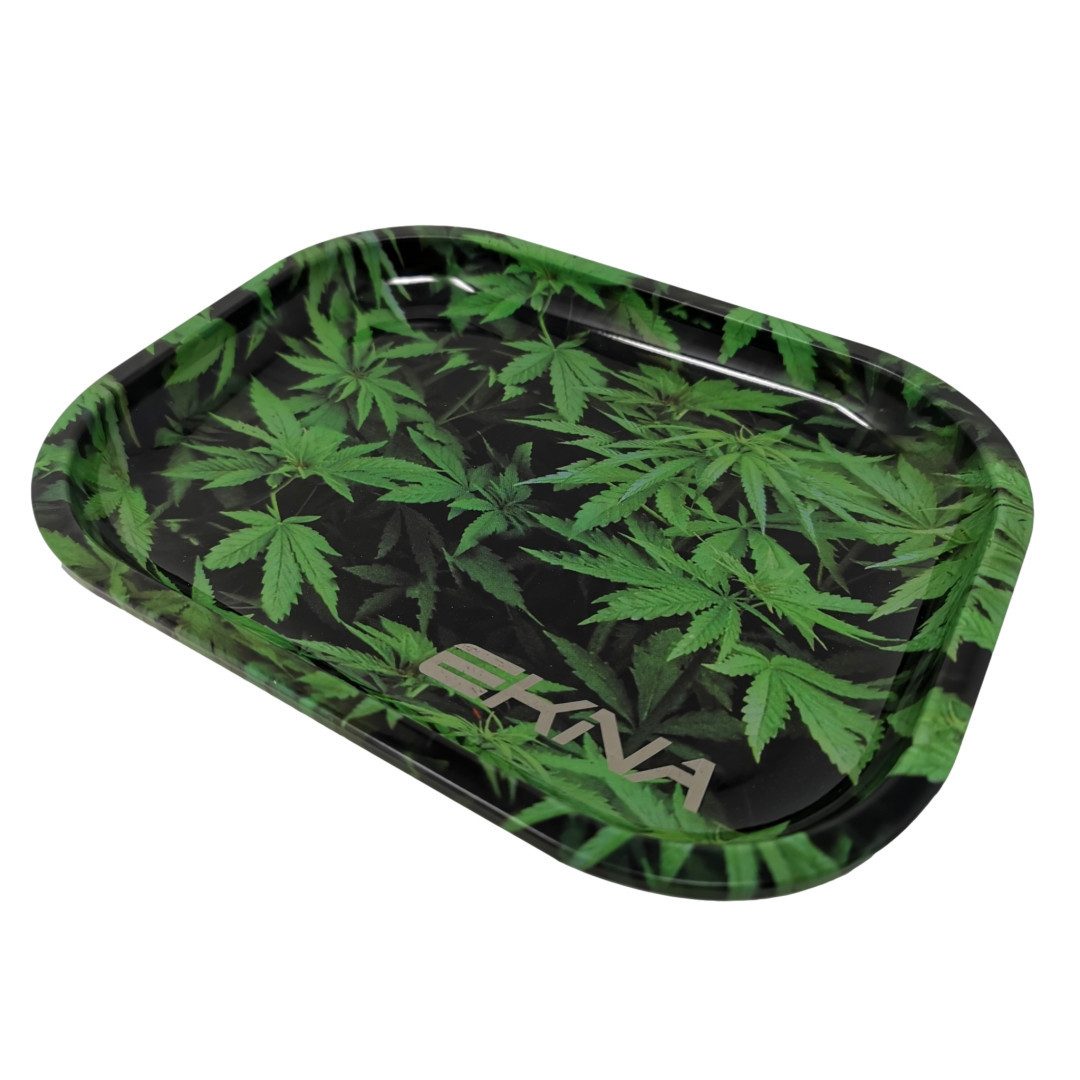 EKNA Tablett Rolling Tray - Drehunterlage - Bau Tablett - Bröselschale, Metall, (1-tlg), Randhöhe 1,6cm!