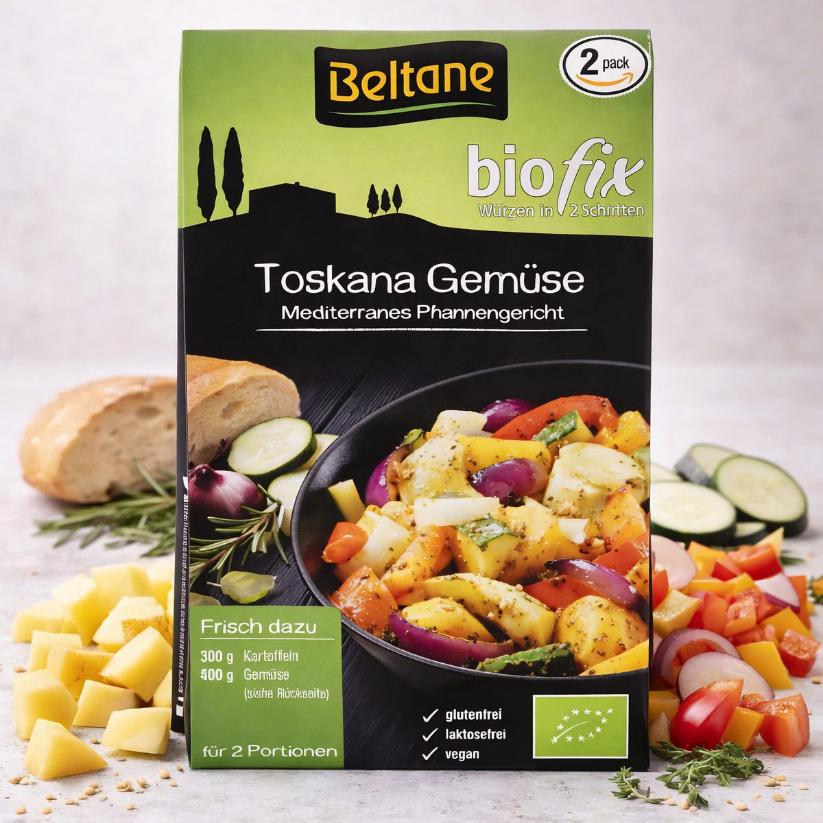 Bel Salz Beltane biofix Toskana Gemüse