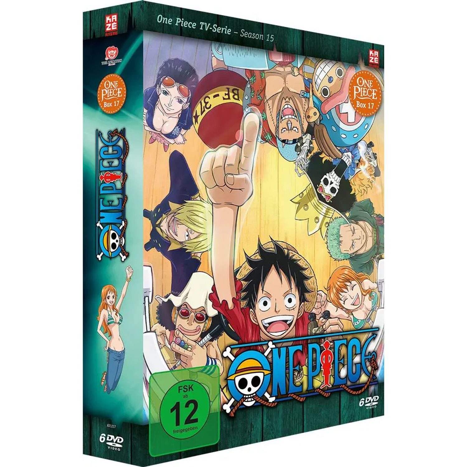 Crunchyroll DVD One Piece - TV-Serie - Box 17 (Episoden 517-545)