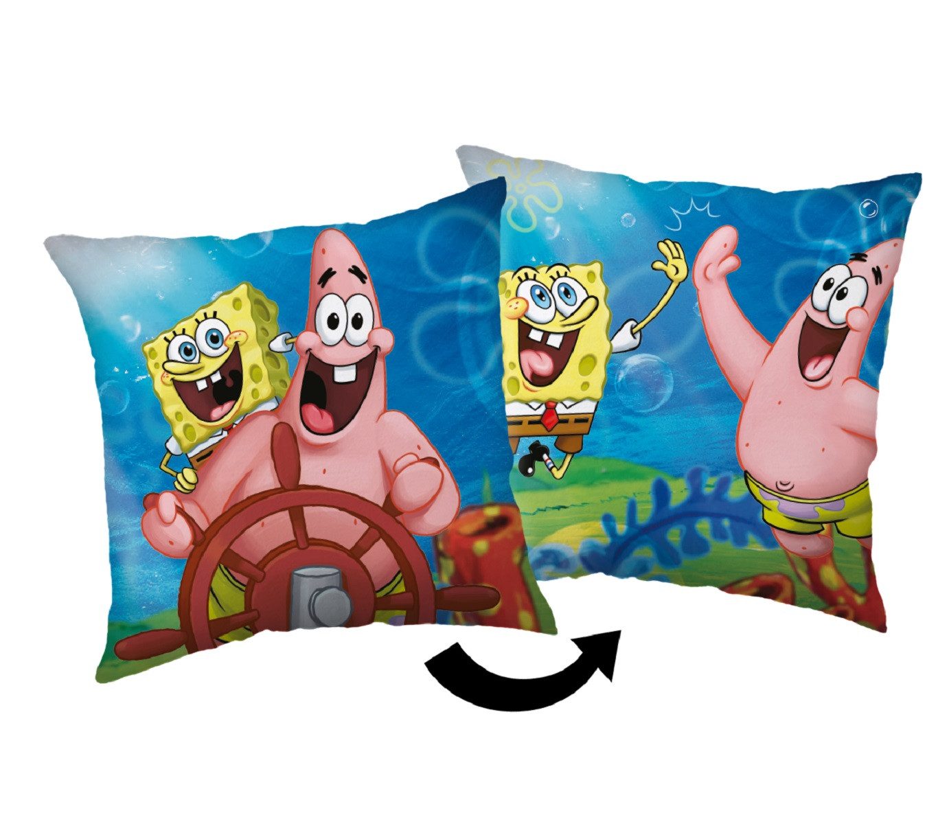 Sponge Bob Dekokissen Kopfkissen (1 Stück) günstig online kaufen