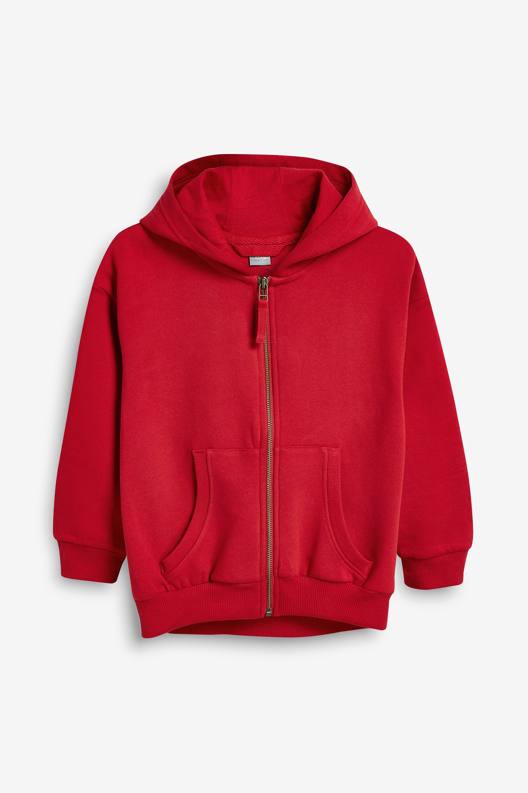 Next Kapuzensweatshirt Kapuzenjacke (1-tlg) Red