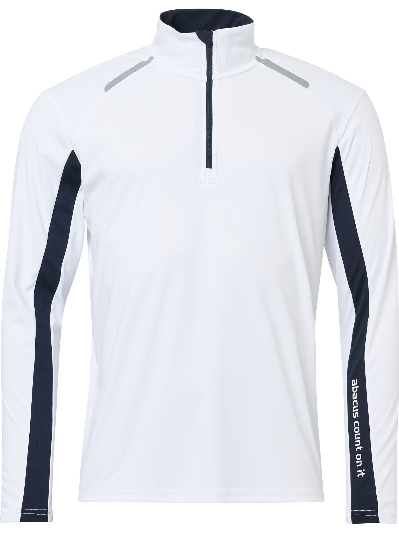 Abacus Sportswear Longsweatshirt Abacus Golf Layer Cypress Halfzip Weiß-Navy Herren