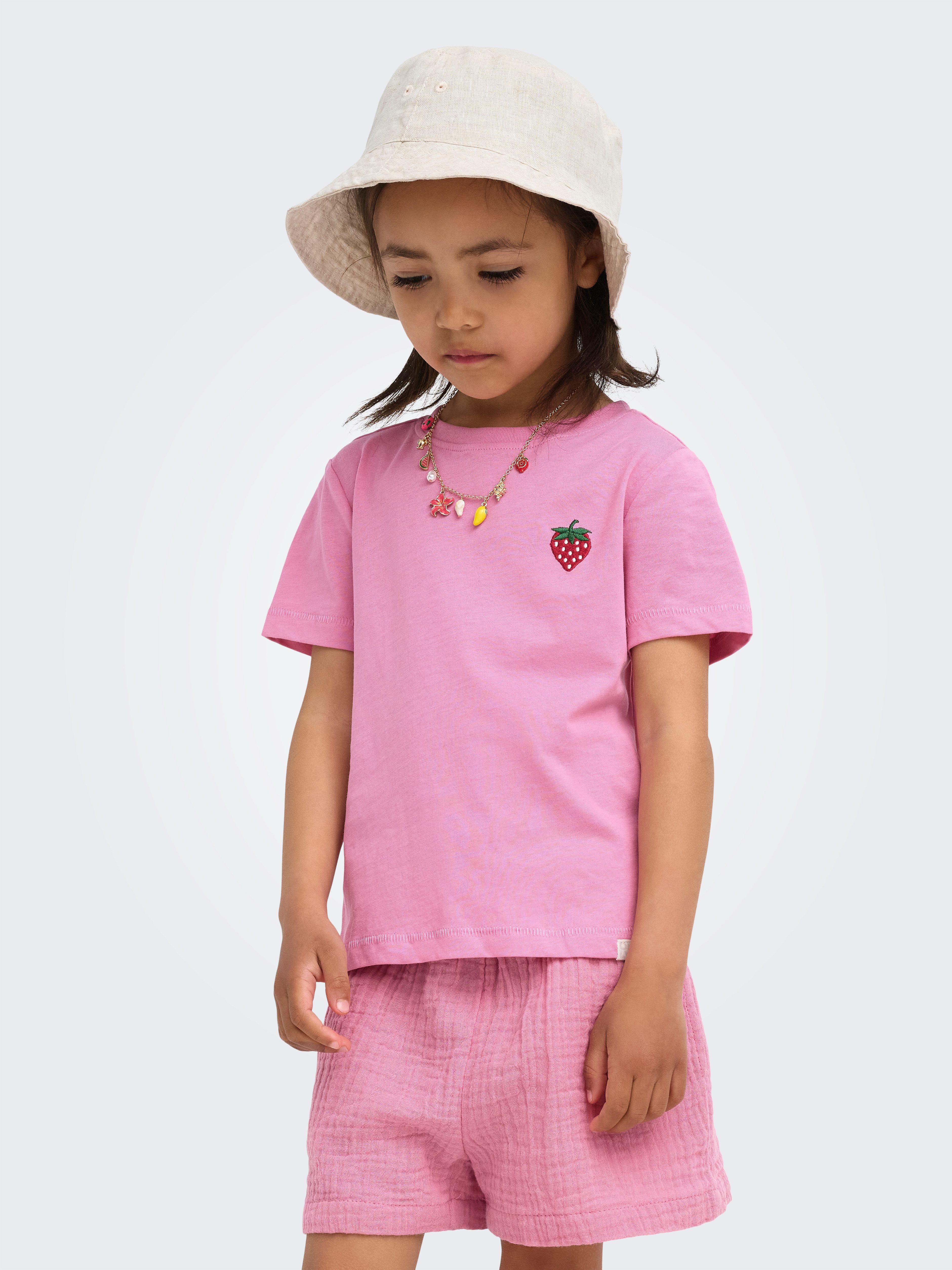 KIDS ONLY T-Shirt KMGVEGA LIFE SS REG EMB TEE BOX JRS NOOS