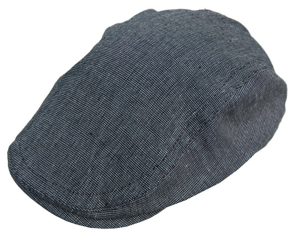 Cool4 Schiebermütze Leinen Sommer Flat Cap Herren Gatsby Sommermütze MiniX günstig online kaufen