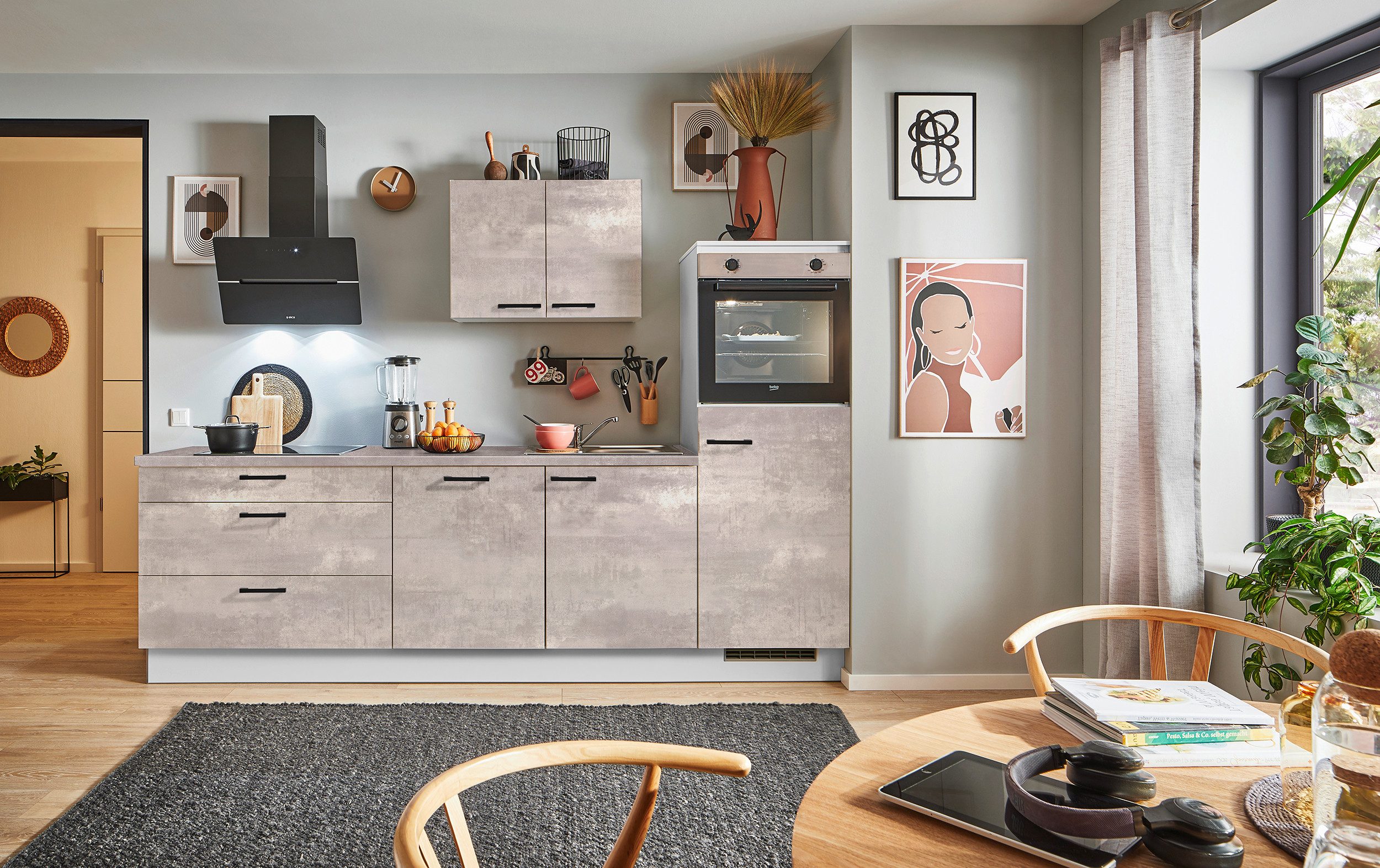 pino Küchenzeile Helsinki, individuell anpassbar, gratis günstig online kaufen