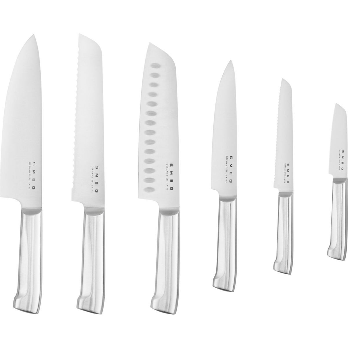 Smeg Zubereitungsmesser KBSF02BL Messerblock-Set – Bild 5 von 5