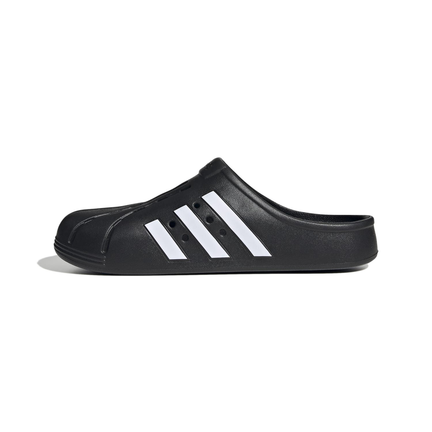 adidas Performance Adilette Clog 3-Streifen schwarz - 1 Paar Badeschuh günstig online kaufen