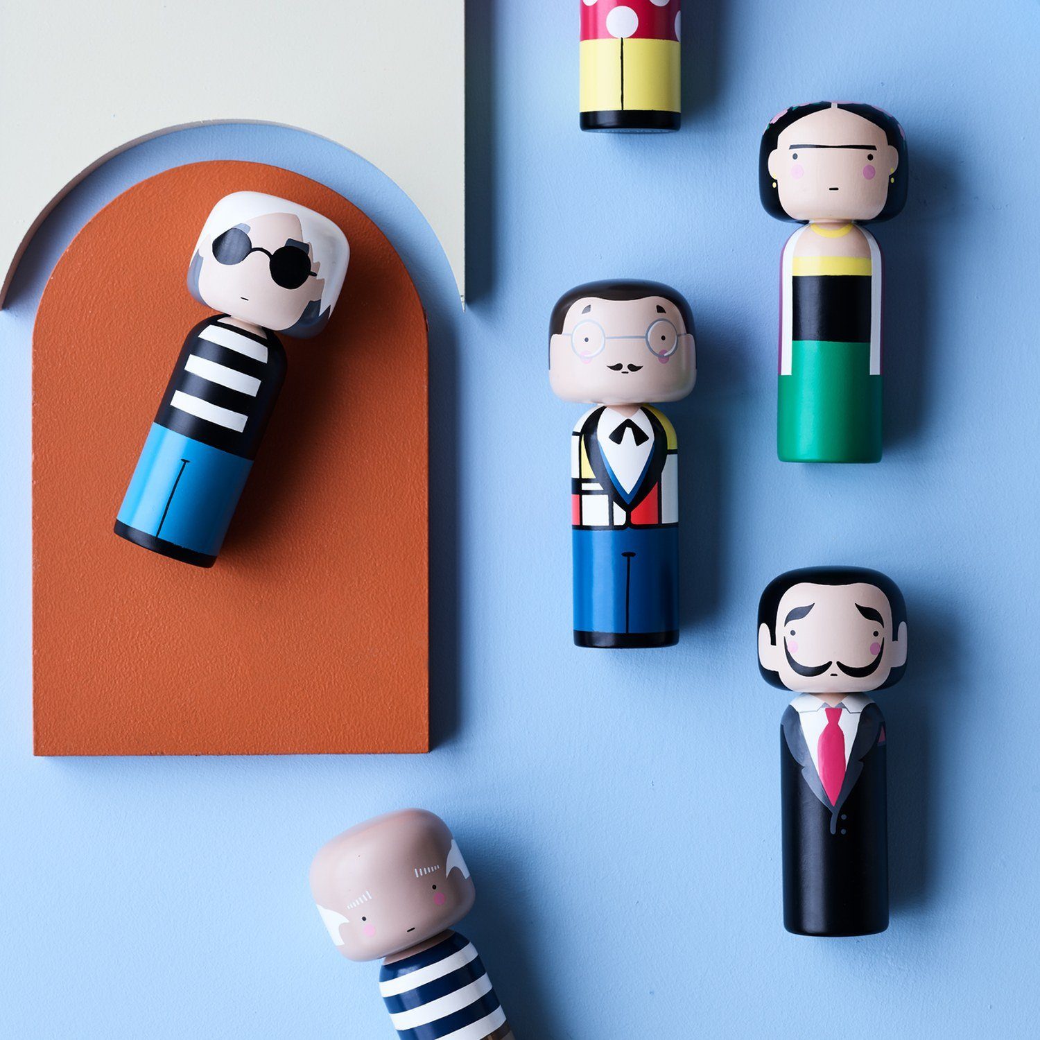 Lucie Kaas Dekofigur Sketch.Inc Kokeshi Doll Pablo