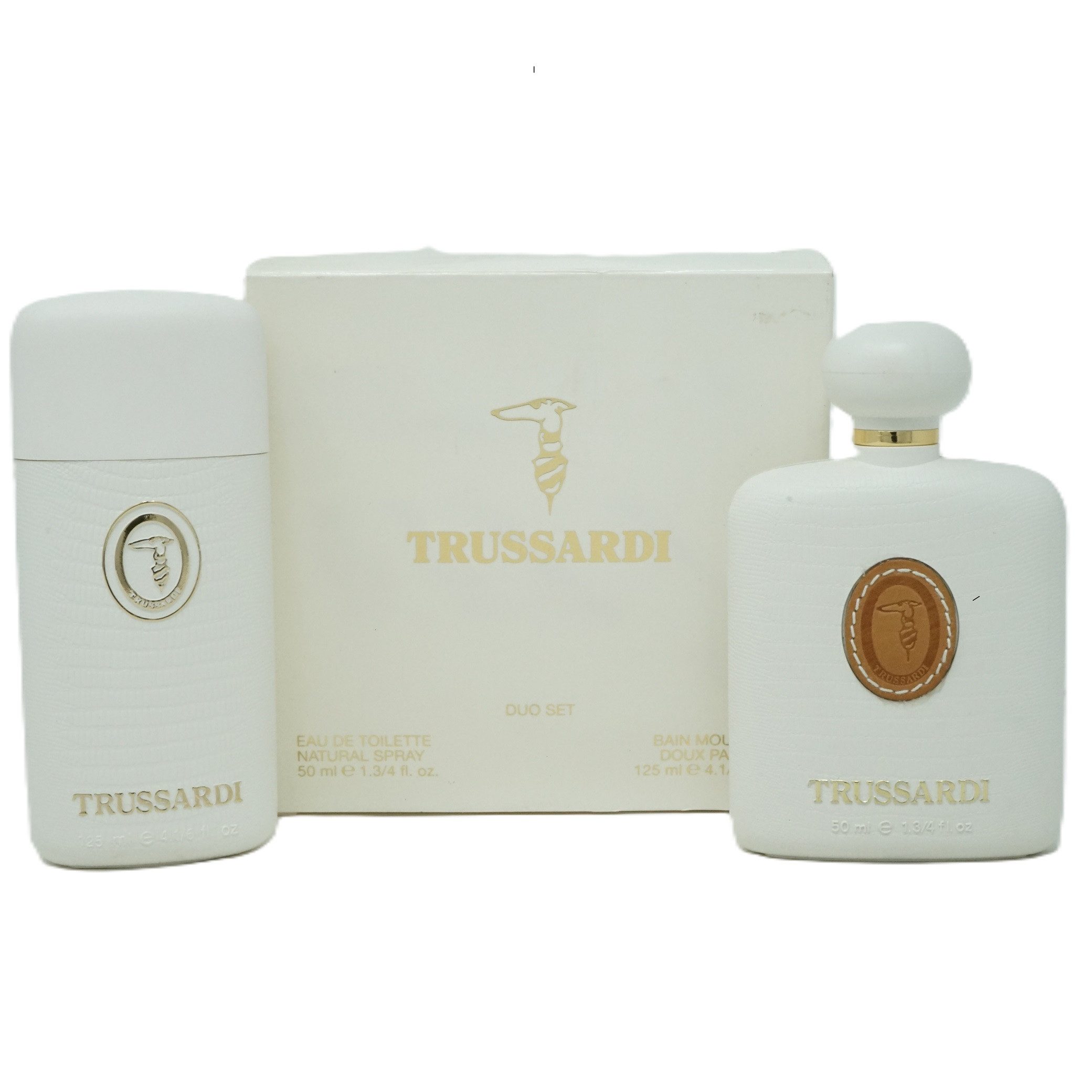 Trussardi Duft-Set Trussardi Donna Duo Set Eau de Toilette Spray 50ml + Bath Foam 125ml