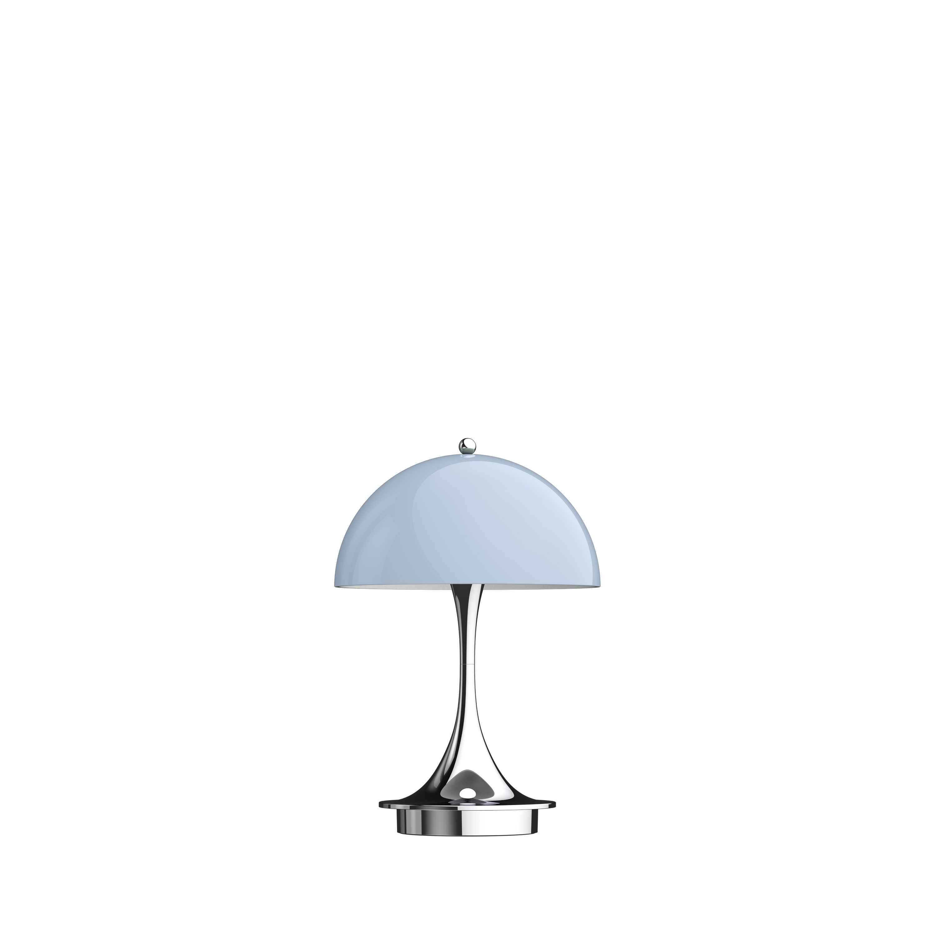 Louis Poulsen Tischleuchte Louis Poulsen Panthella 160 Portable Grey opal acryl, LED 2700K 2.5W