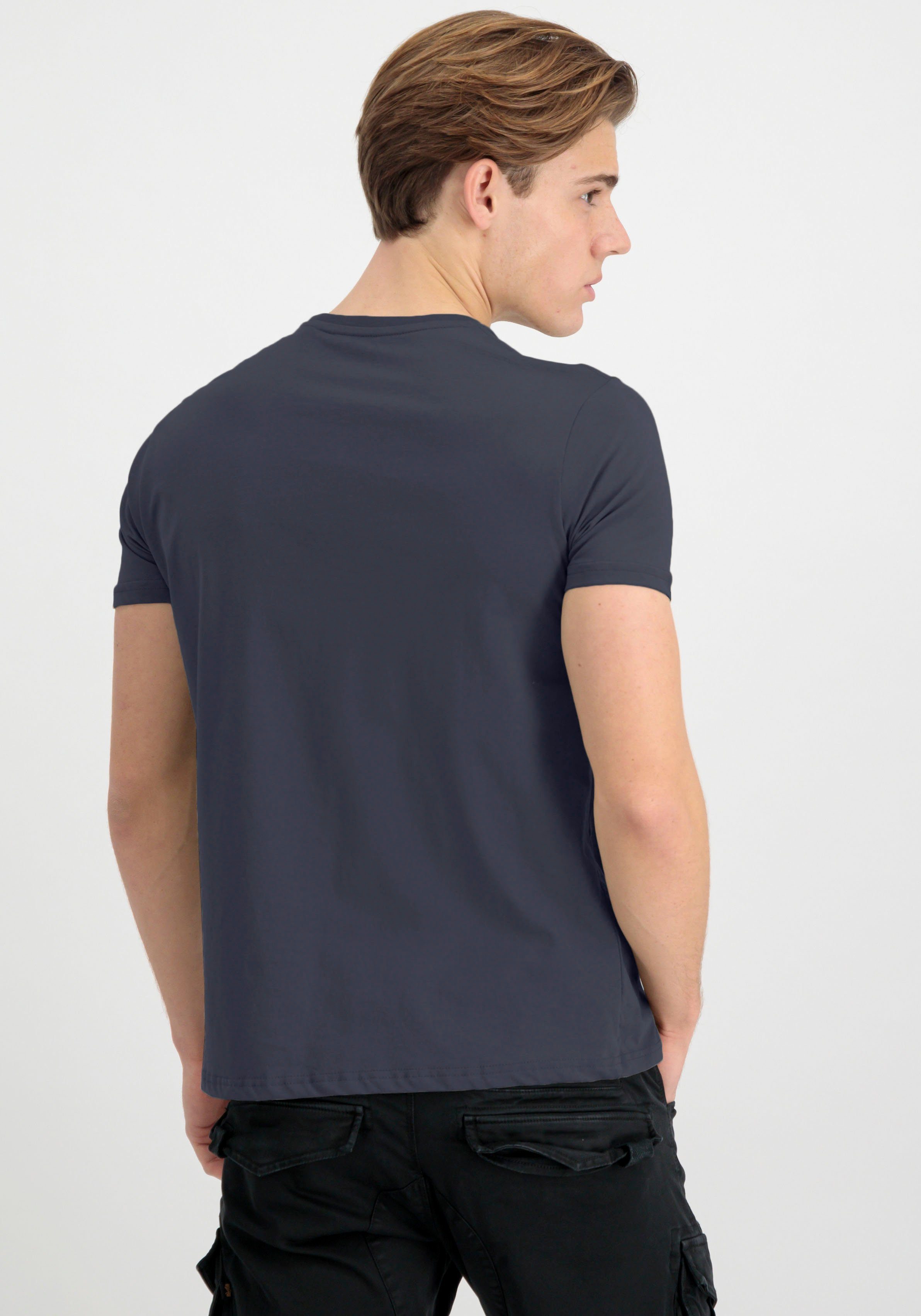 ML Basic T Rundhalsshirt Industries grey/black Alpha