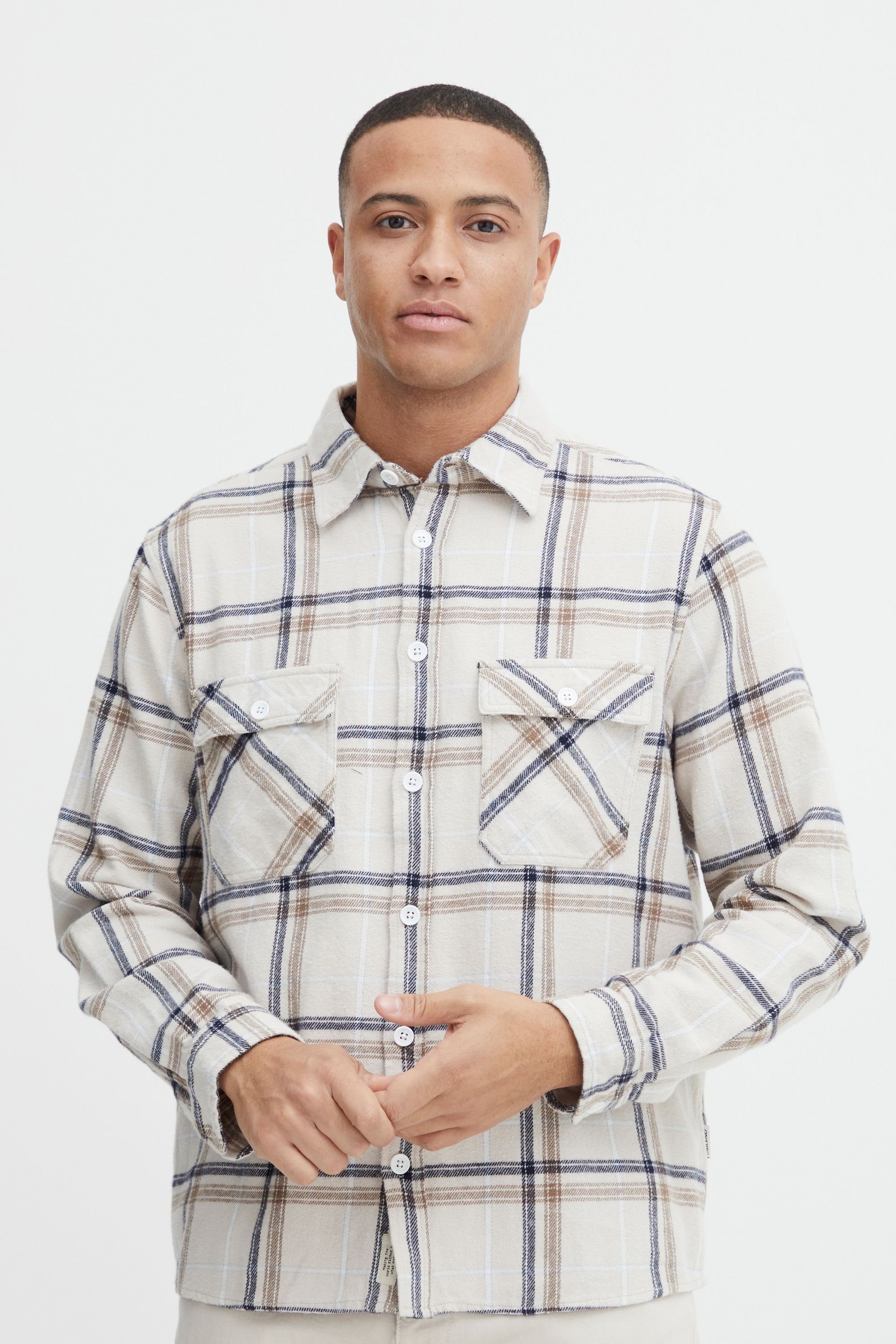 Blend Langarmhemd BHShirt Stilvolles Hemd mit langen Ärmeln