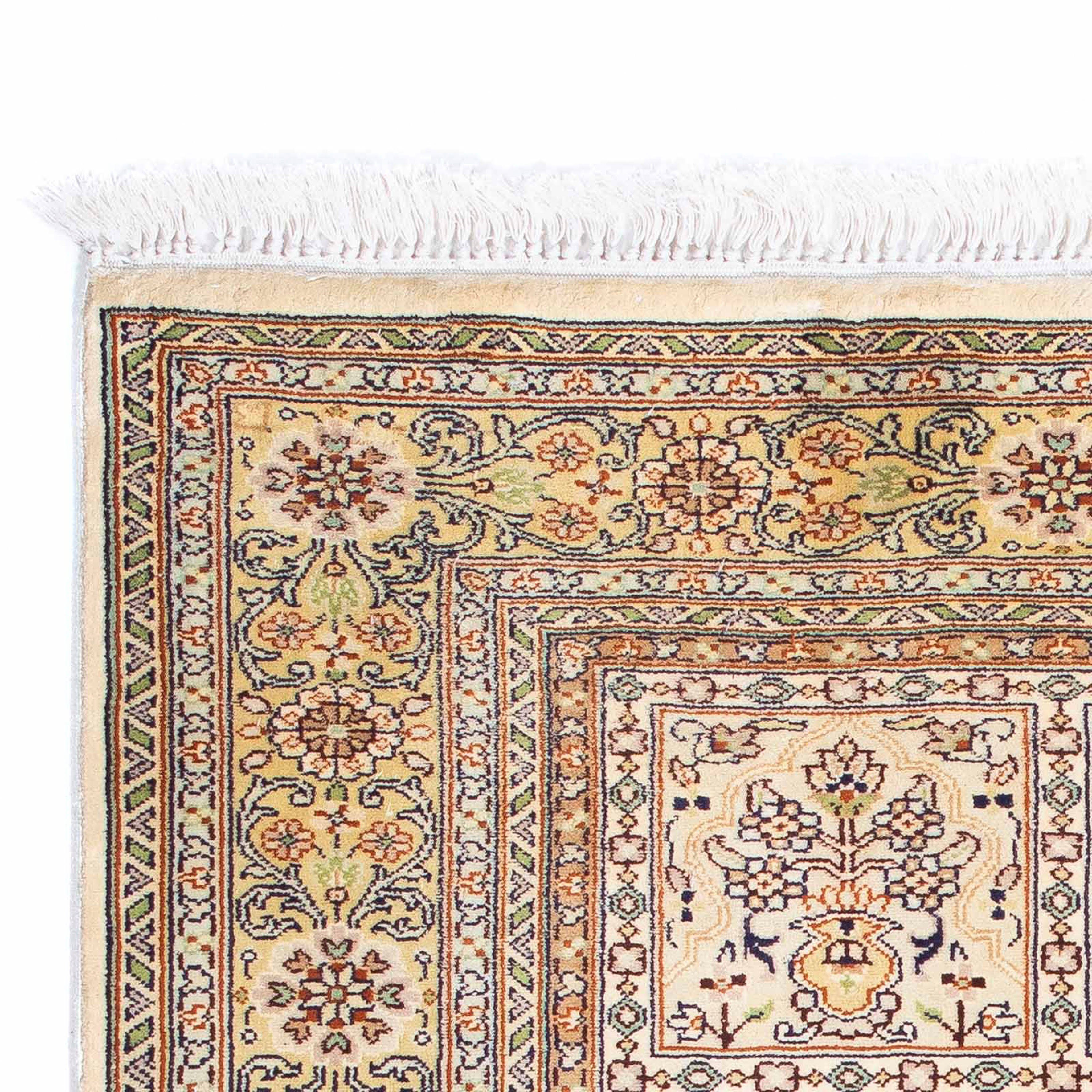 Orientteppich Perser - mit Handgeknüpft, - Classic x 10 rechteckig, 121 mehrfarbig, - Wohnzimmer, morgenland, 77 mm, Einzelstück Höhe: Zertifikat cm
