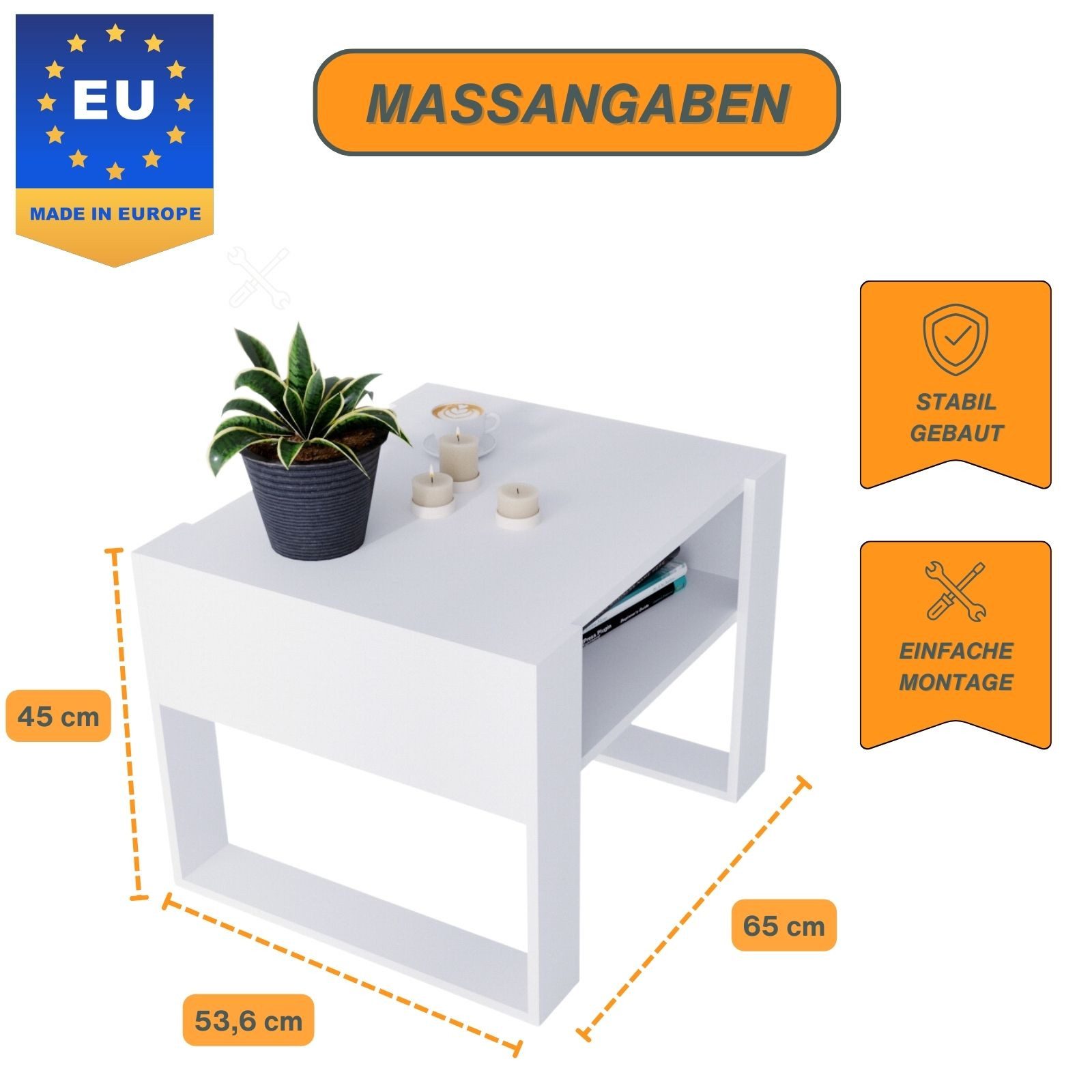 Raumhirsch Furniture Couchtisch Karo65 modern & günstig online kaufen