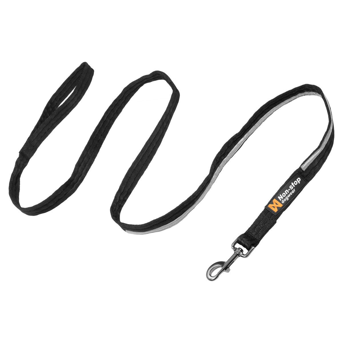 Non-stop dogwear Hundeleine Hundeleine Strong Leash schwarz
