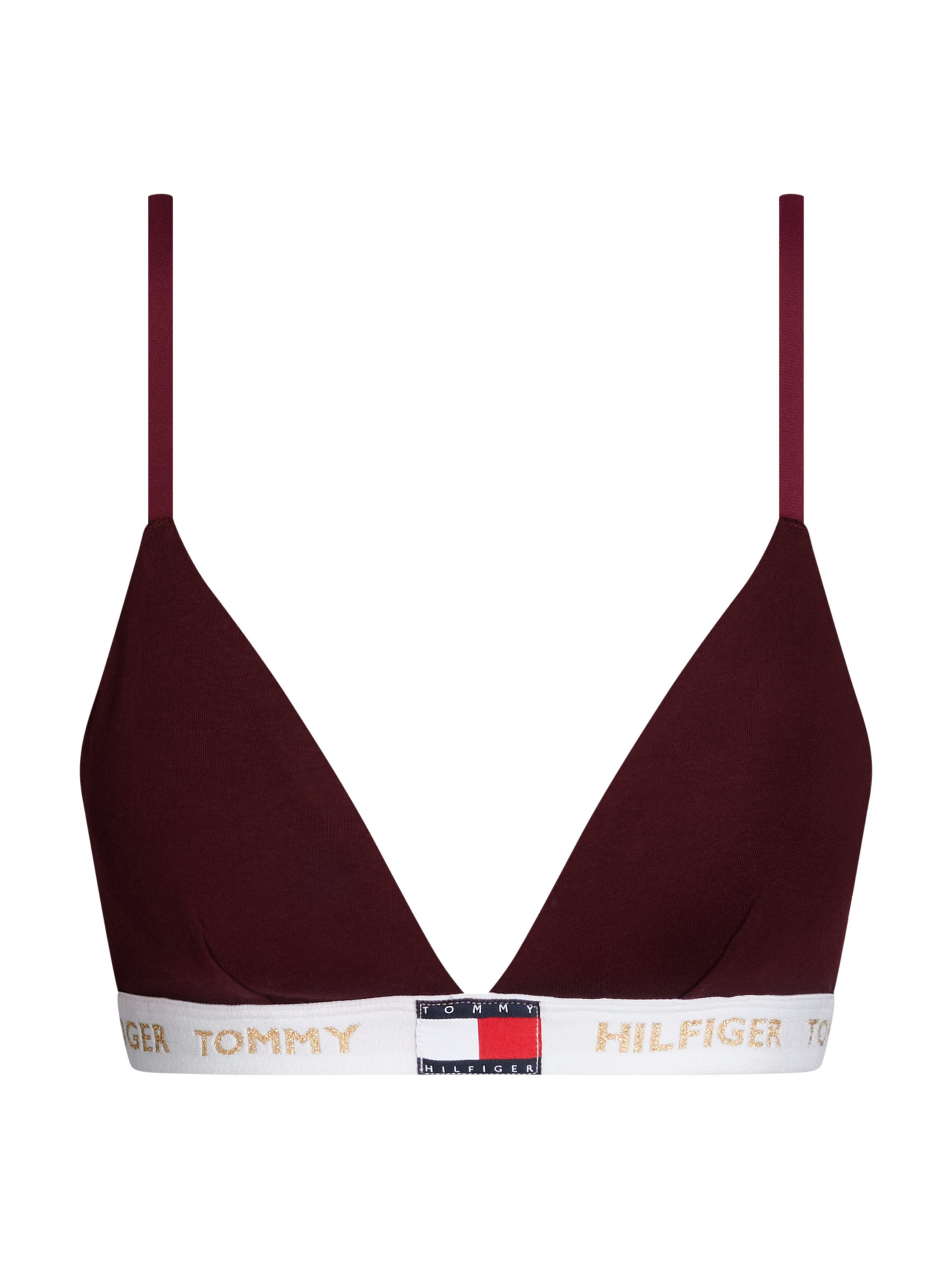 Tommy Hilfiger Underwear Bralette-BH RP TRIANGLE (EXT. SIZE) mit Logoschrif günstig online kaufen