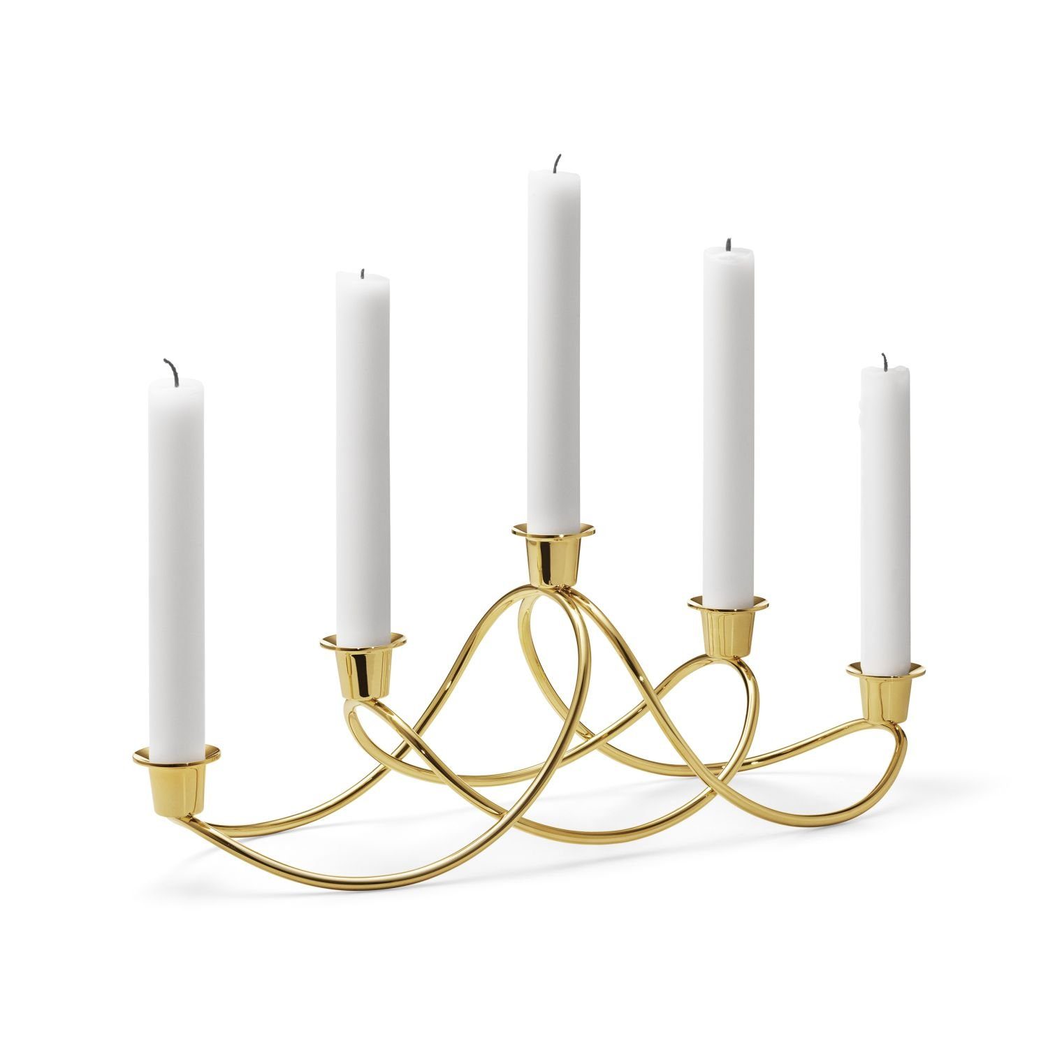 Kerzenhalter Harmony Goldauflage