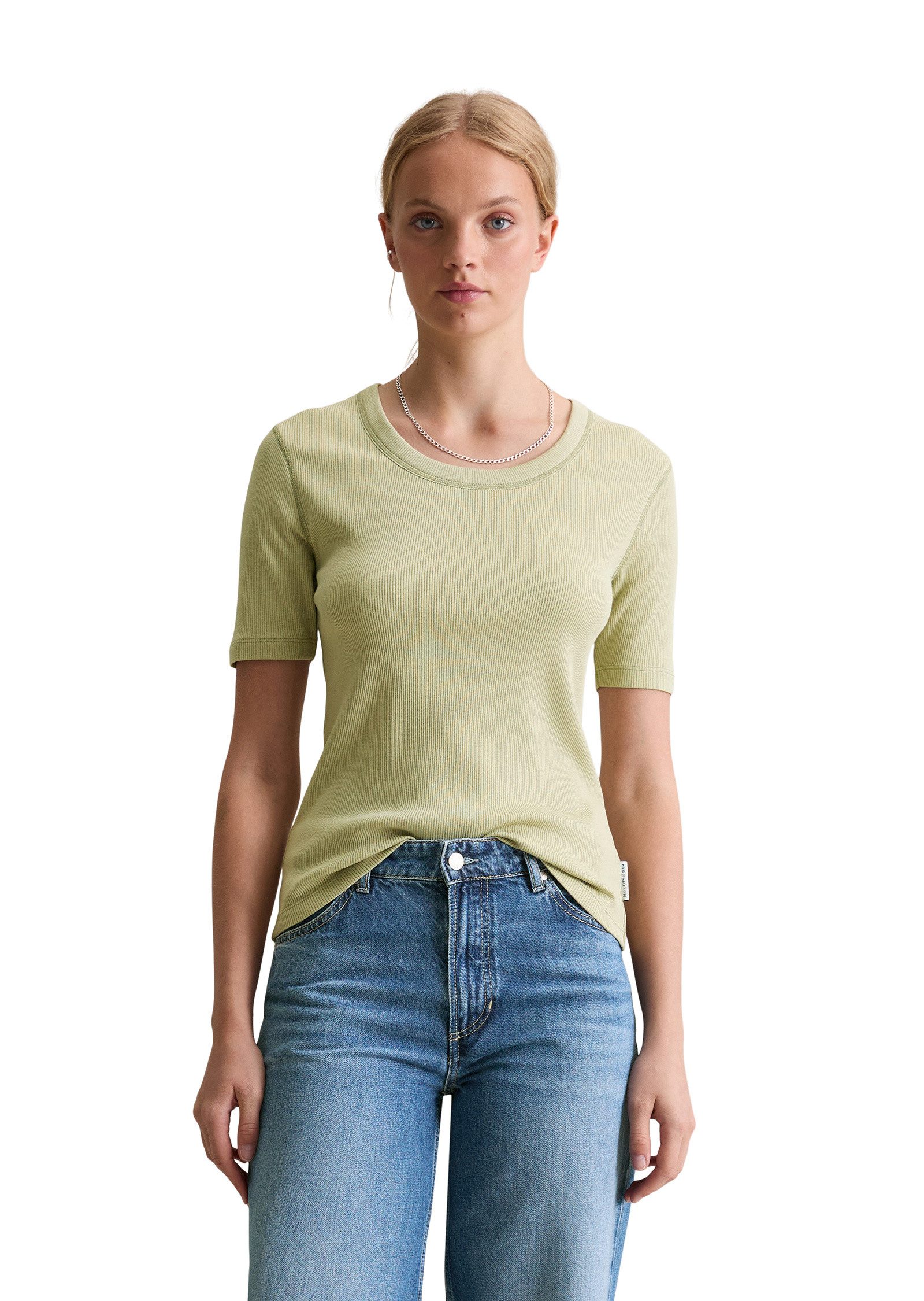 Marc O'Polo DENIM T-Shirt aus softem Bio-Baumwolle-Modal-Stretch-Jersey günstig online kaufen