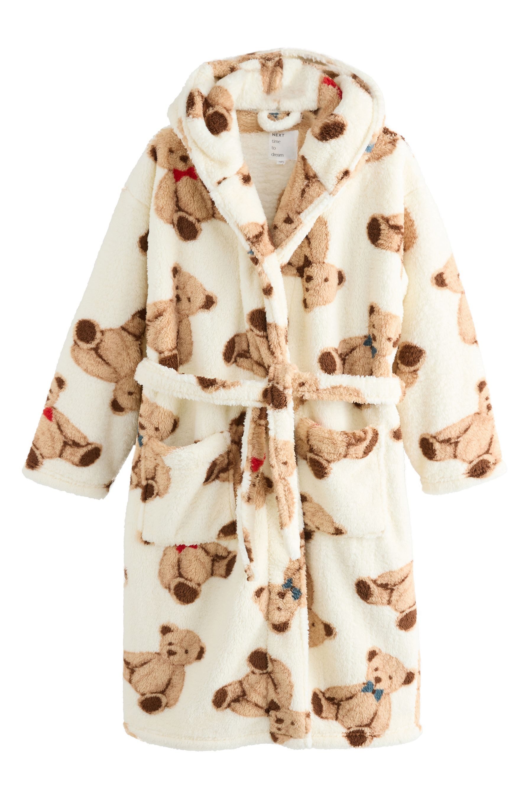 Next Damenbademantel Bademantel aus Teddyfell, Polyester (recycelt) günstig online kaufen