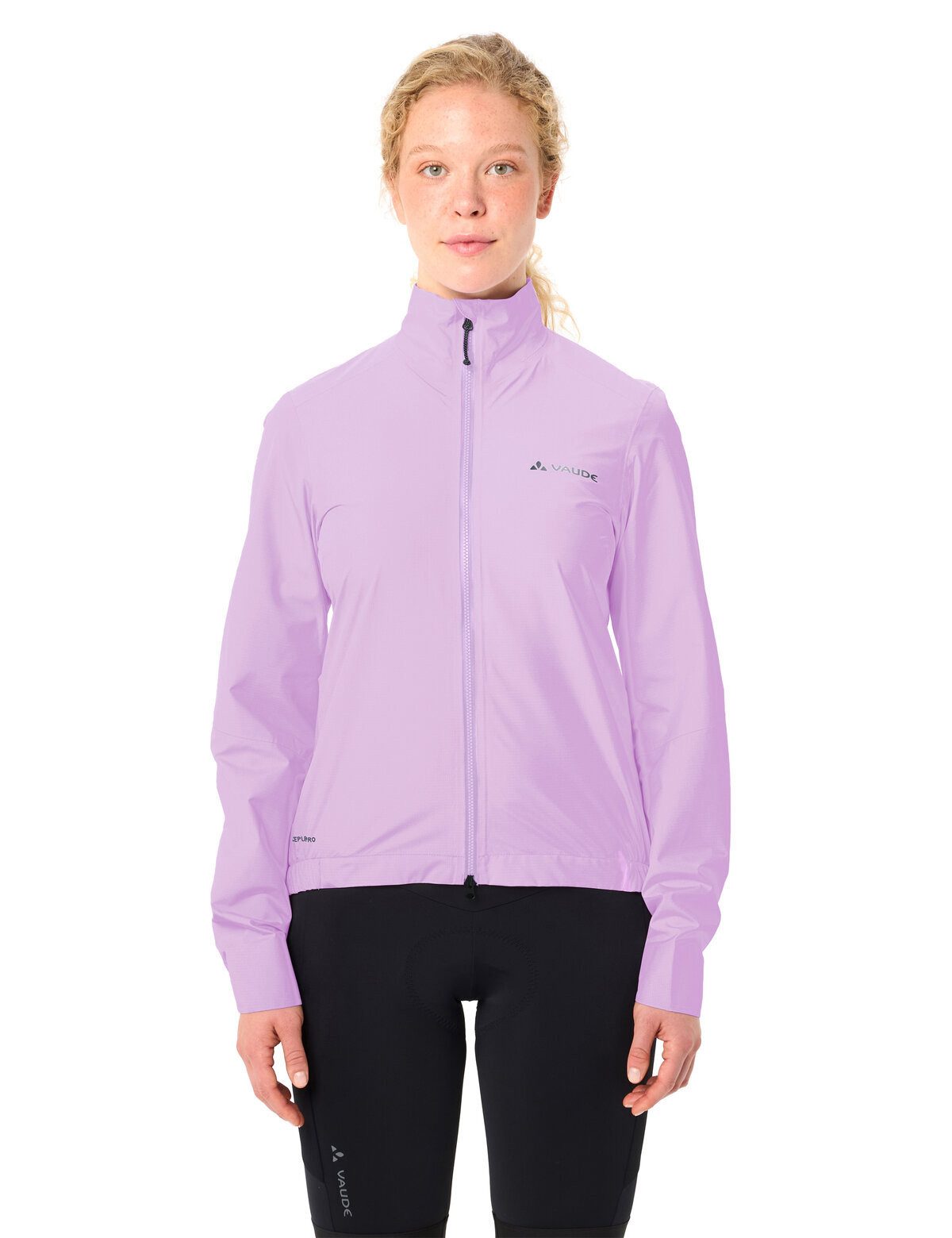 VAUDE Fahrradjacke Women's Kuro Pro Rain Jacket (1-St) wasserdicht, winddicht und atmungsaktiv