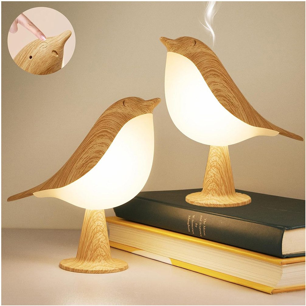 Jibenhome LED Nachttischlampe Kabellos Touch Dimmbare günstig online kaufen