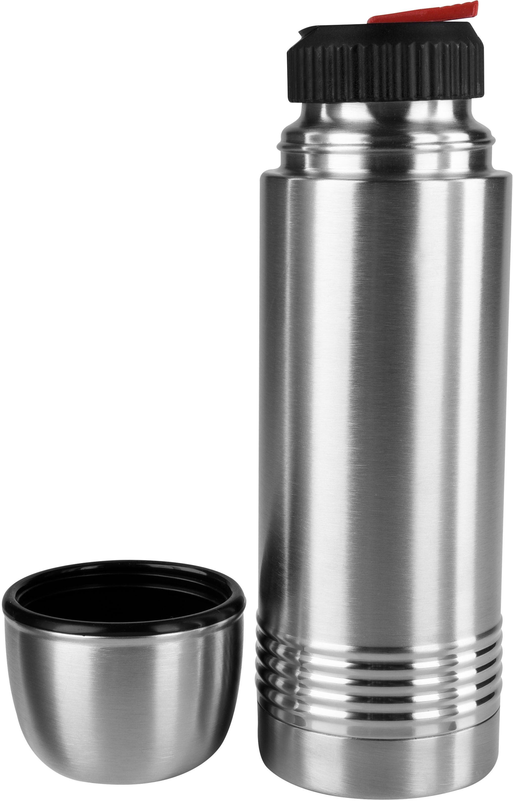 Emsa Isolierkanne Senator, 0,5 l, stundenlanger Geschmack, Safe Loc Verschluss, 12h heiß, 24h kalt
