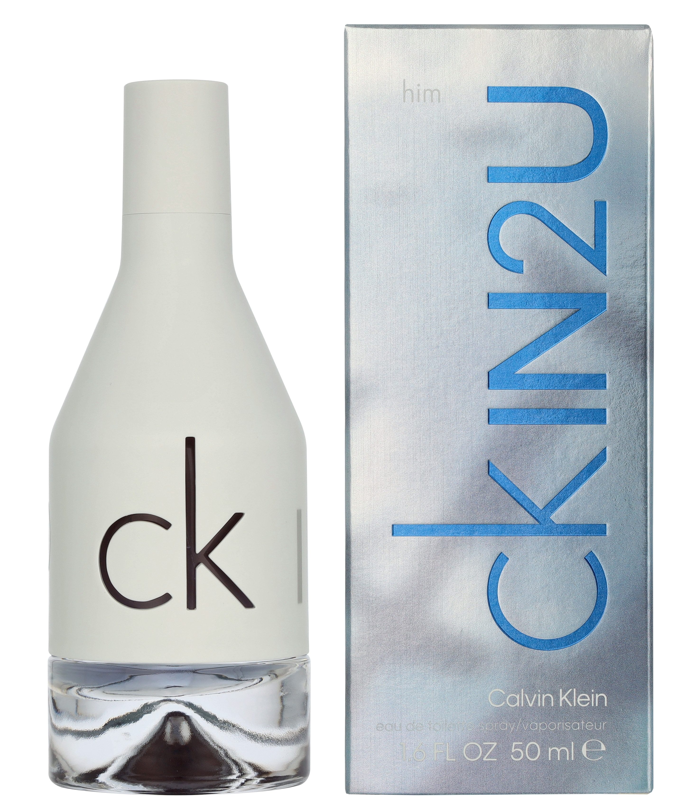 Calvin Klein Eau de Toilette CK IN2U, Orientalisch-holziger Herrenduft mit Zitrone, Kakao, Pfeffer, Vetiver.