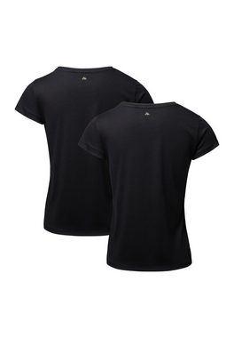 DANISH ENDURANCE T-Shirt Basic Crew Neck Damen (2er-Pack) aus Modal & Baumwolle