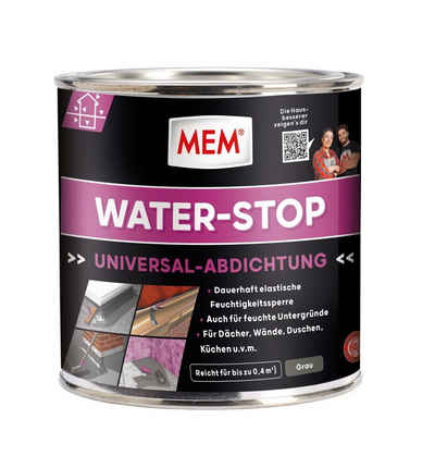 MEM Bauchemie Metall Bodenfliese MEM Water Stop 1 kg, Grau