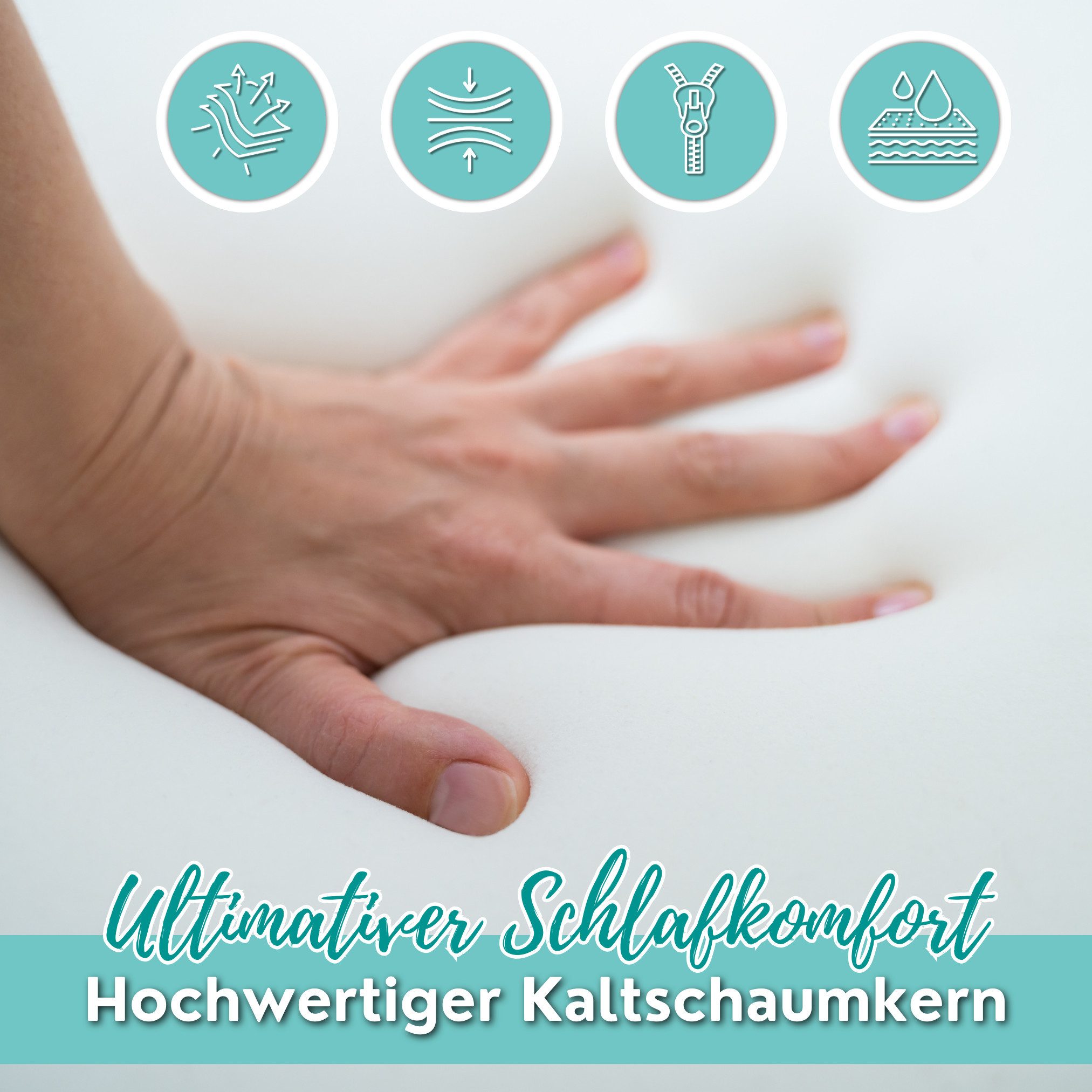 Jugendmatratze Kinder- und Jugendmatratze (AQUA Premium), günstig online kaufen