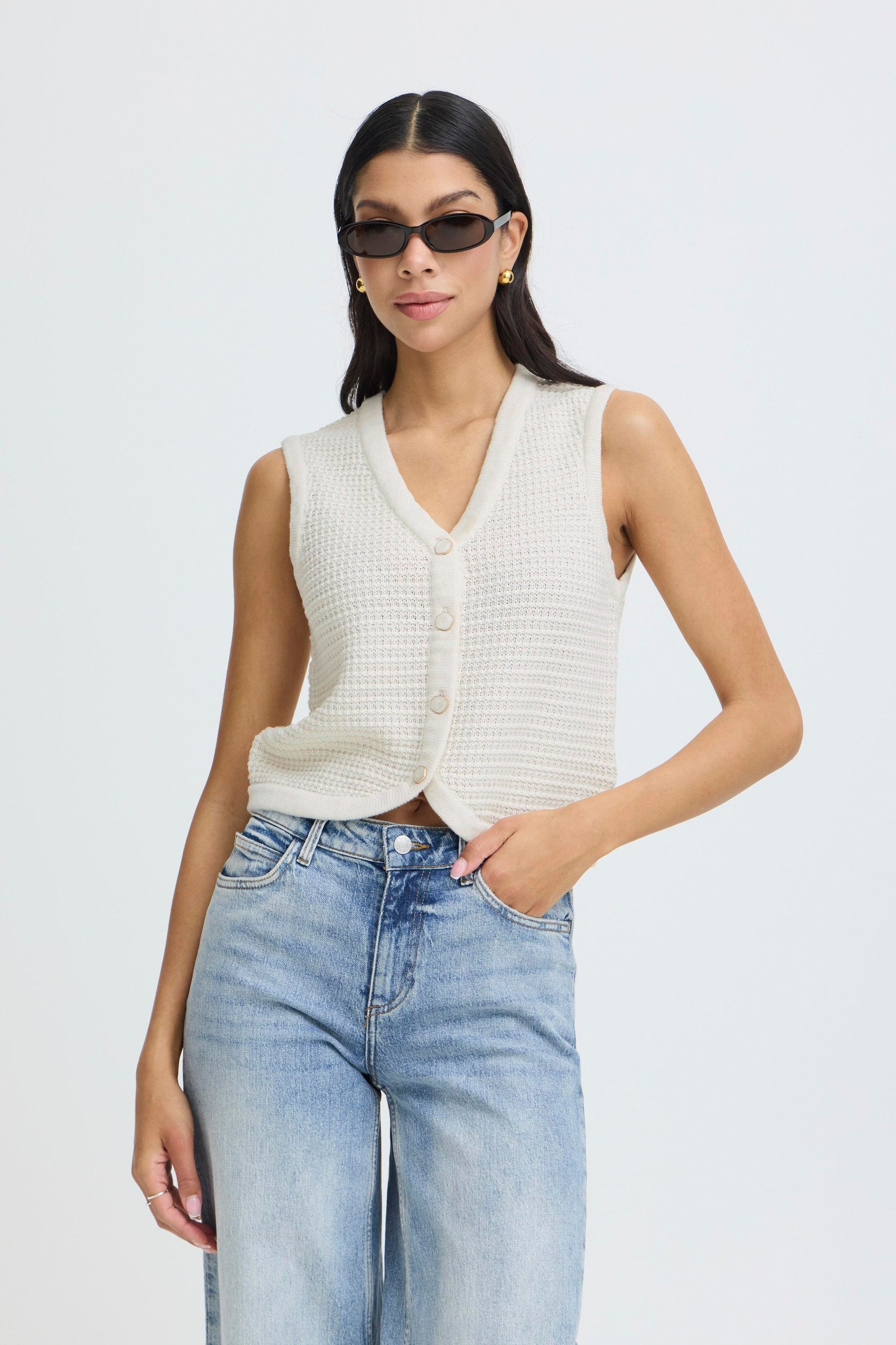 b.young Shirtweste Ärmellose BYMIKALA