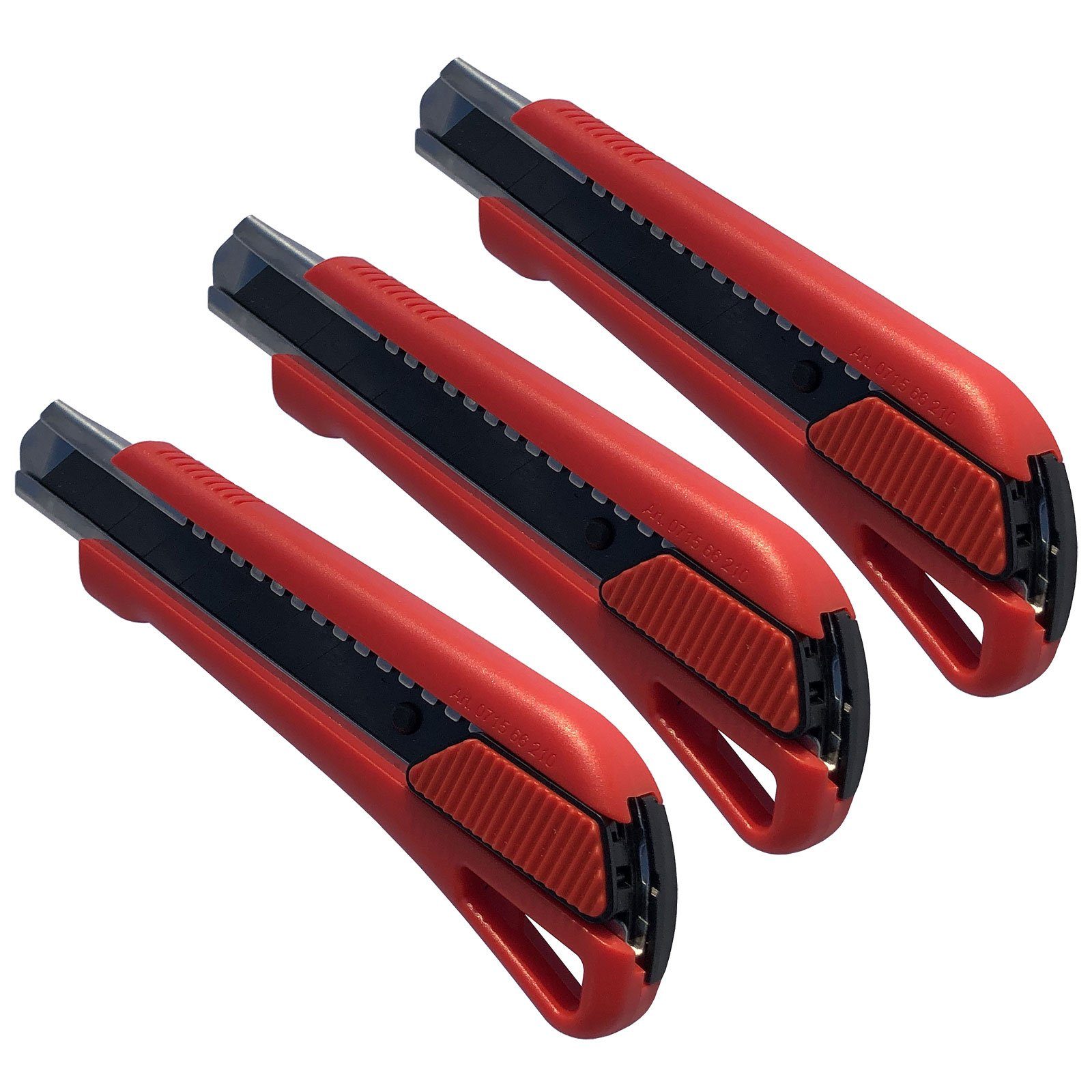 Würth Cuttermesser 3 x Würth 1K Cutter Messer mit Schieber 18mm, (Vorteilsp günstig online kaufen