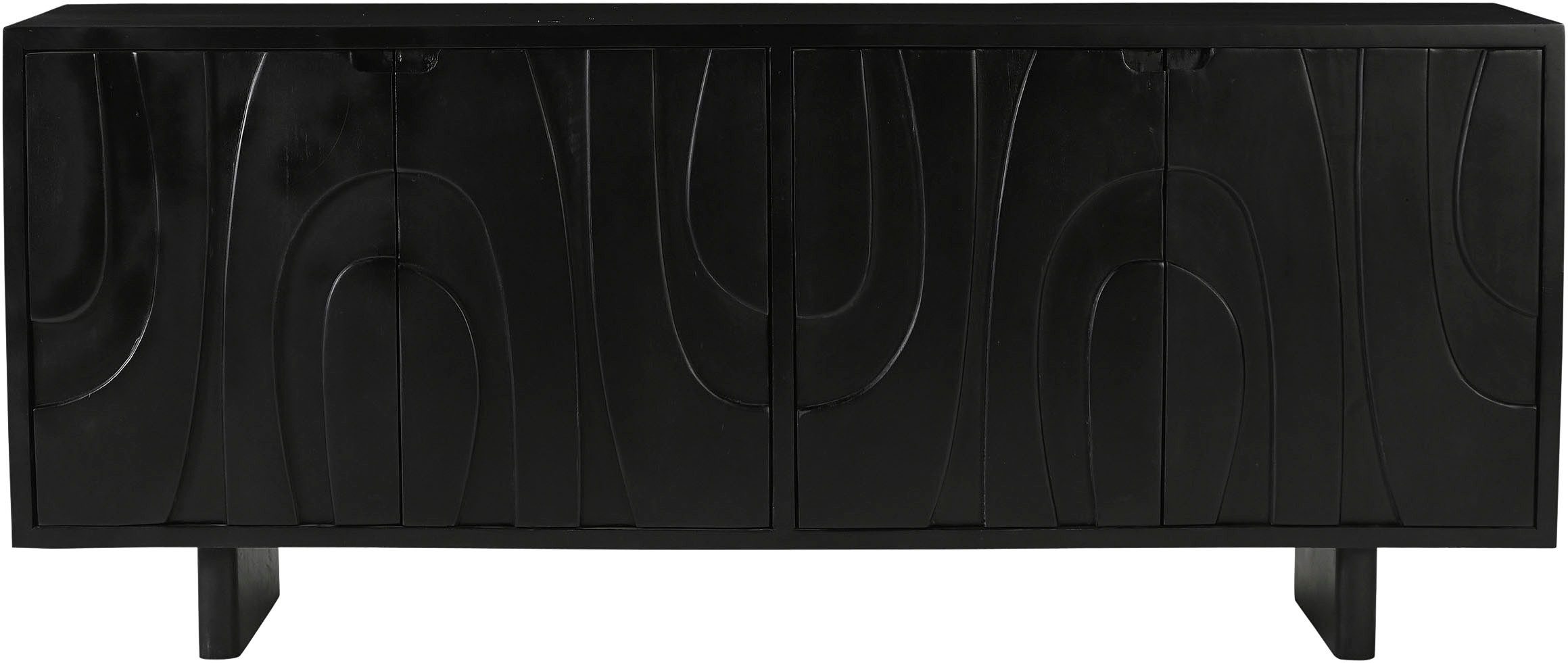 SIT Sideboard (1 St), mit Schnitzereien auf der Front