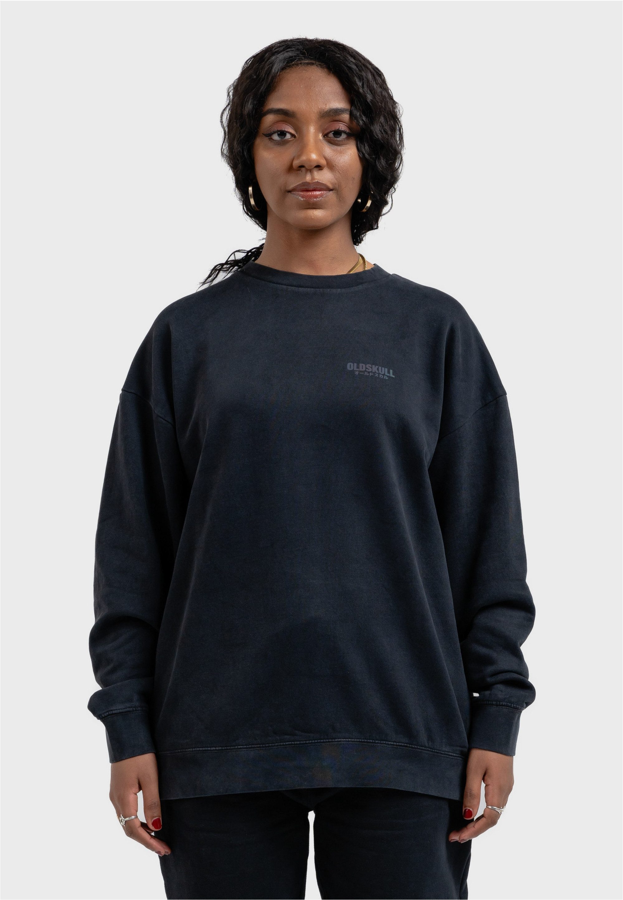 Oldskull Sweatshirt Basic Oldskull Logo unverkennbare Oldskull-Optik günstig online kaufen