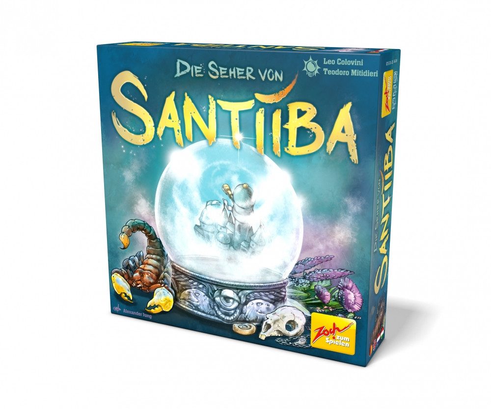 Spielesammlung Zoch Die Seher von Santiiba