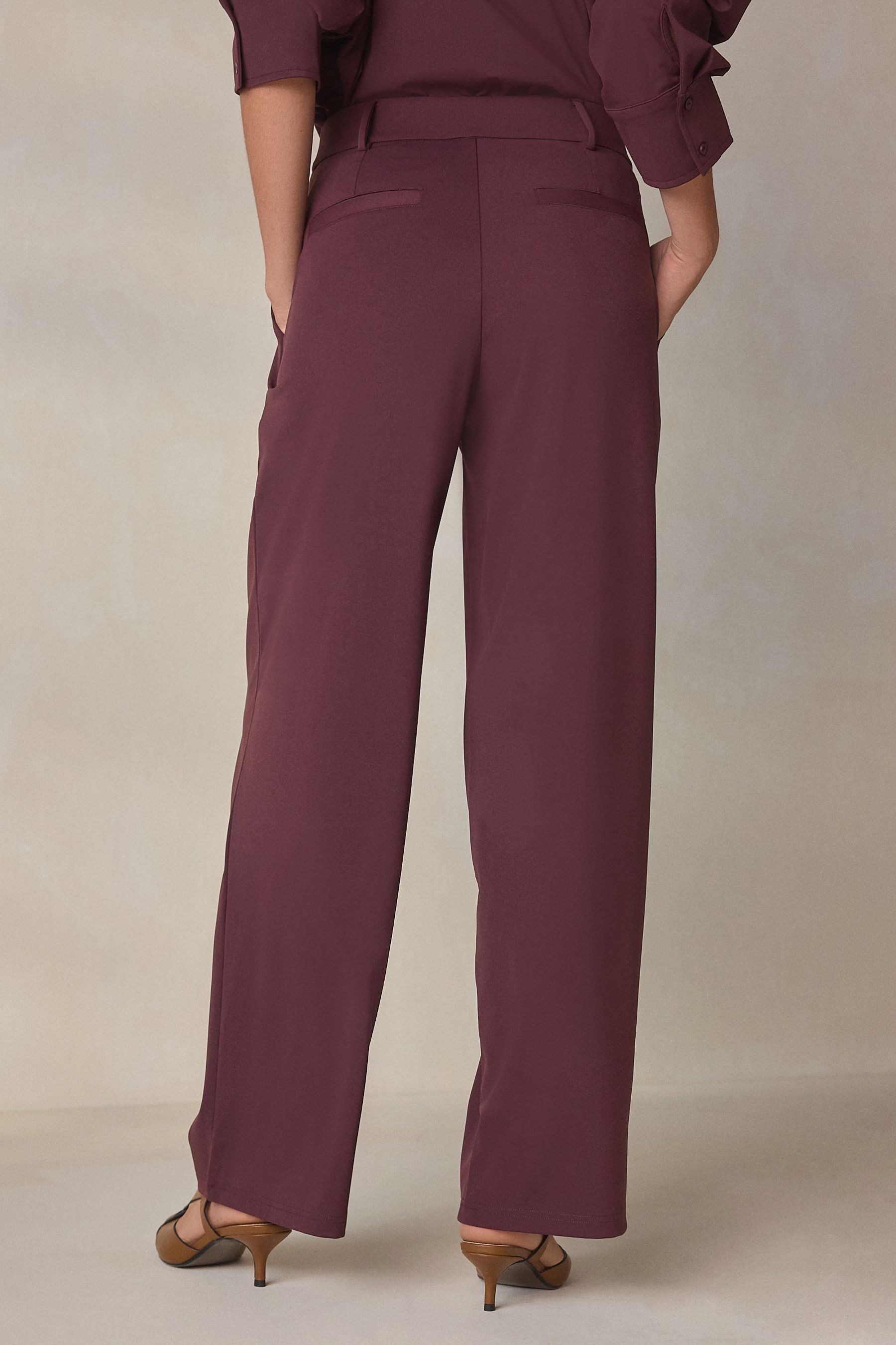 Next Jerseyhose Beflockte N. Premium Jerseyhose mit weitem Bein (1-tlg)