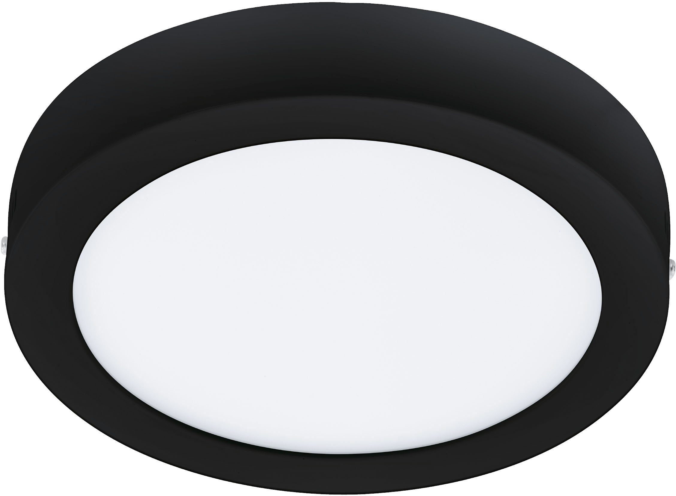 EGLO Deckenleuchte FUEVA-Z, LED dimmbar, Ø 21 cm, LED Bad-Deckenlampe Fueva-Z, Aufbauleuchte, - fest integriert, warmweiß IP44 kaltweiß