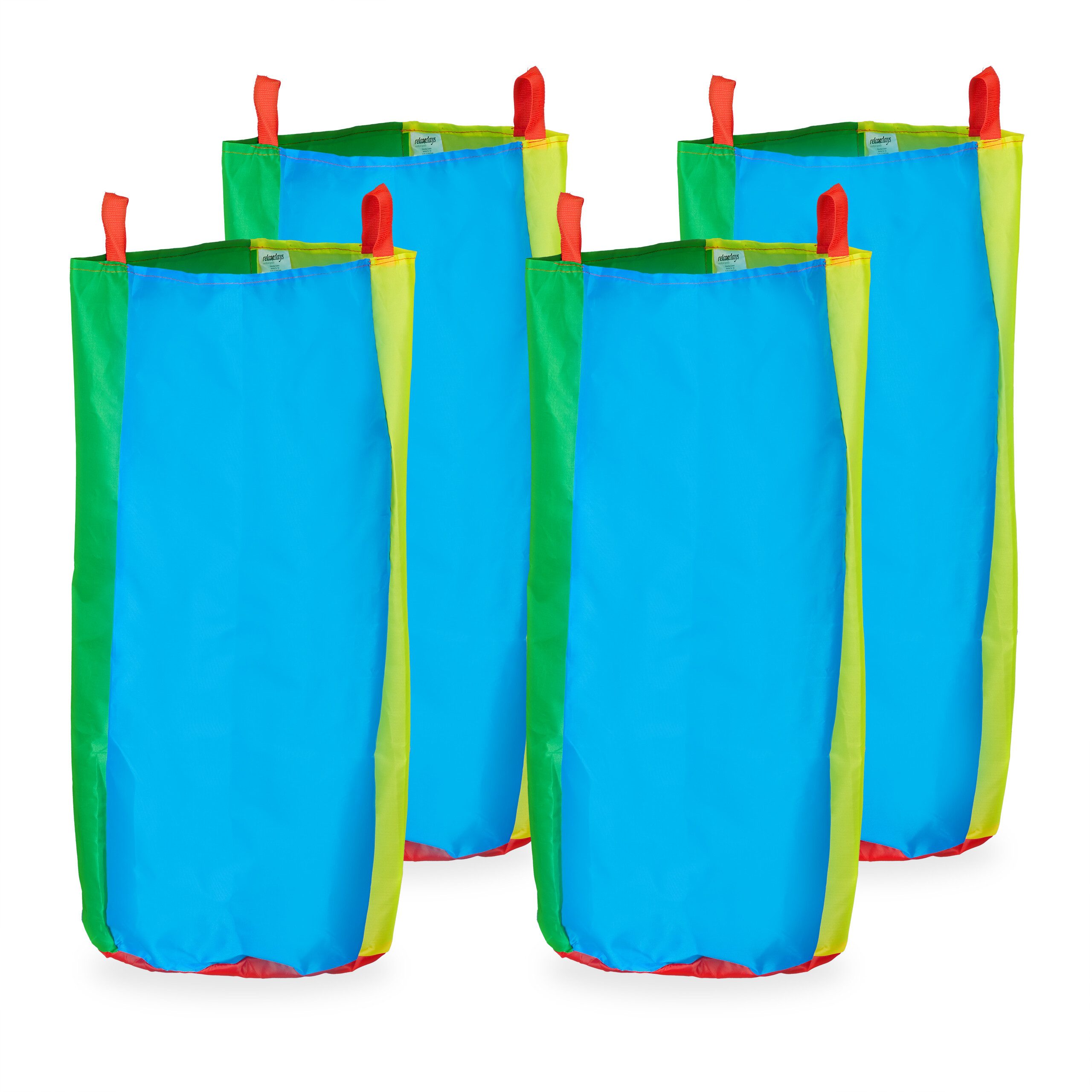 relaxdays Hüpfspielzeug Hüpfsäcke für Kinder 4er Set, (4-tlg., 4er Set)