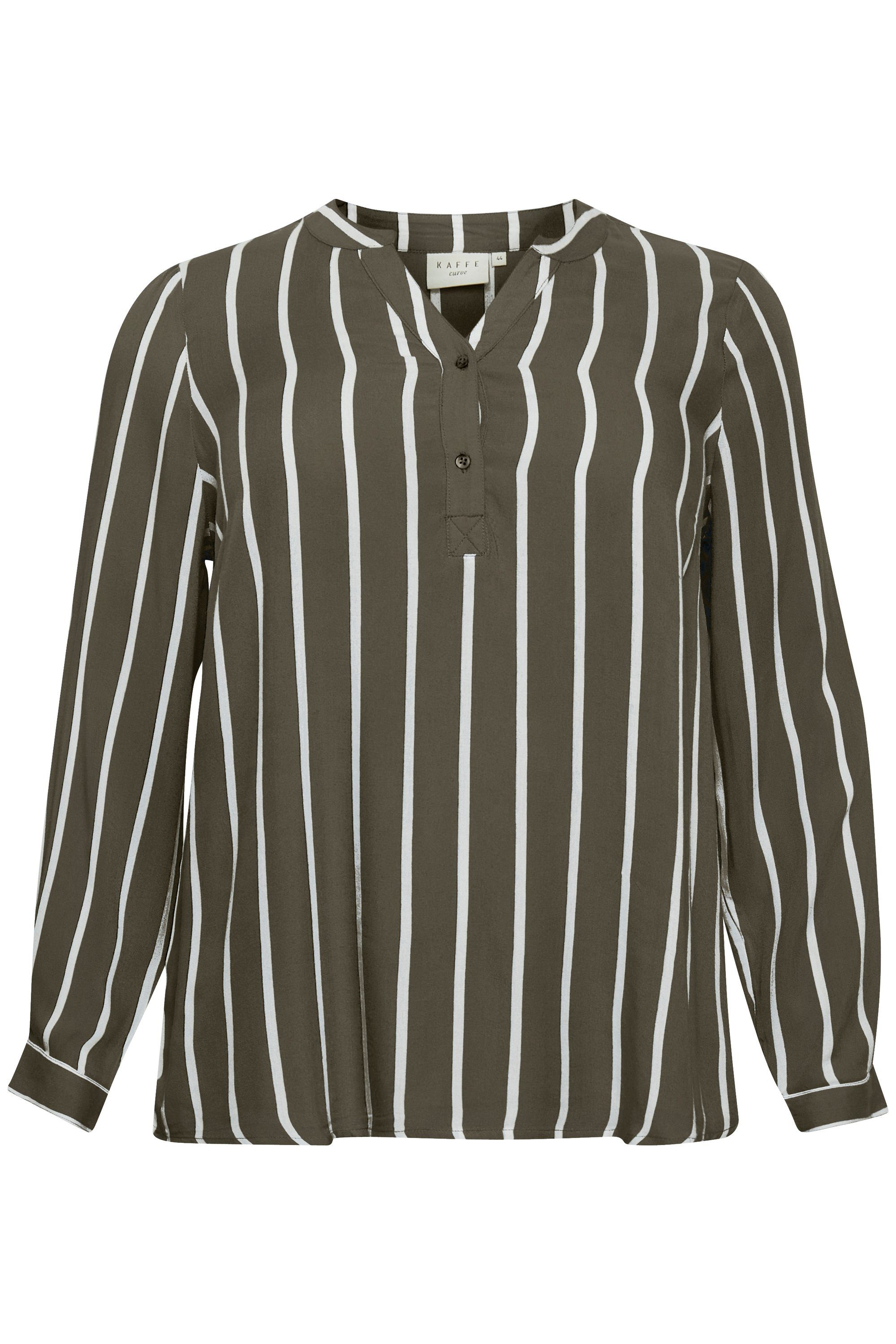 Grape Leaf/Chalk stripe