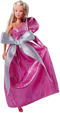 SIMBA Anziehpuppe Puppe Steffi Love Bow Mazing rosa Abendkleid mit Schleife 105733639