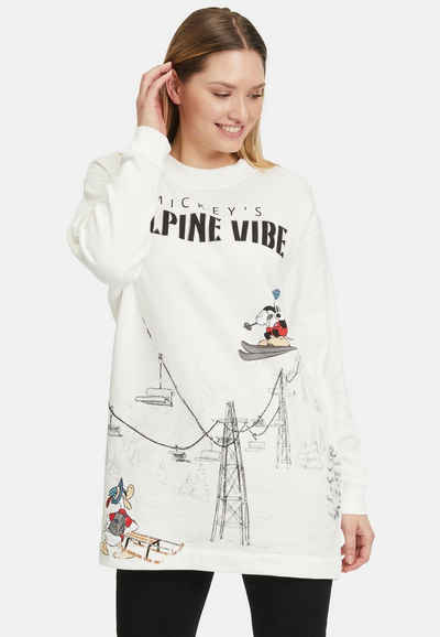 Frogbox Sweatshirt Mickey's Alpine Vibe mit modernem Design