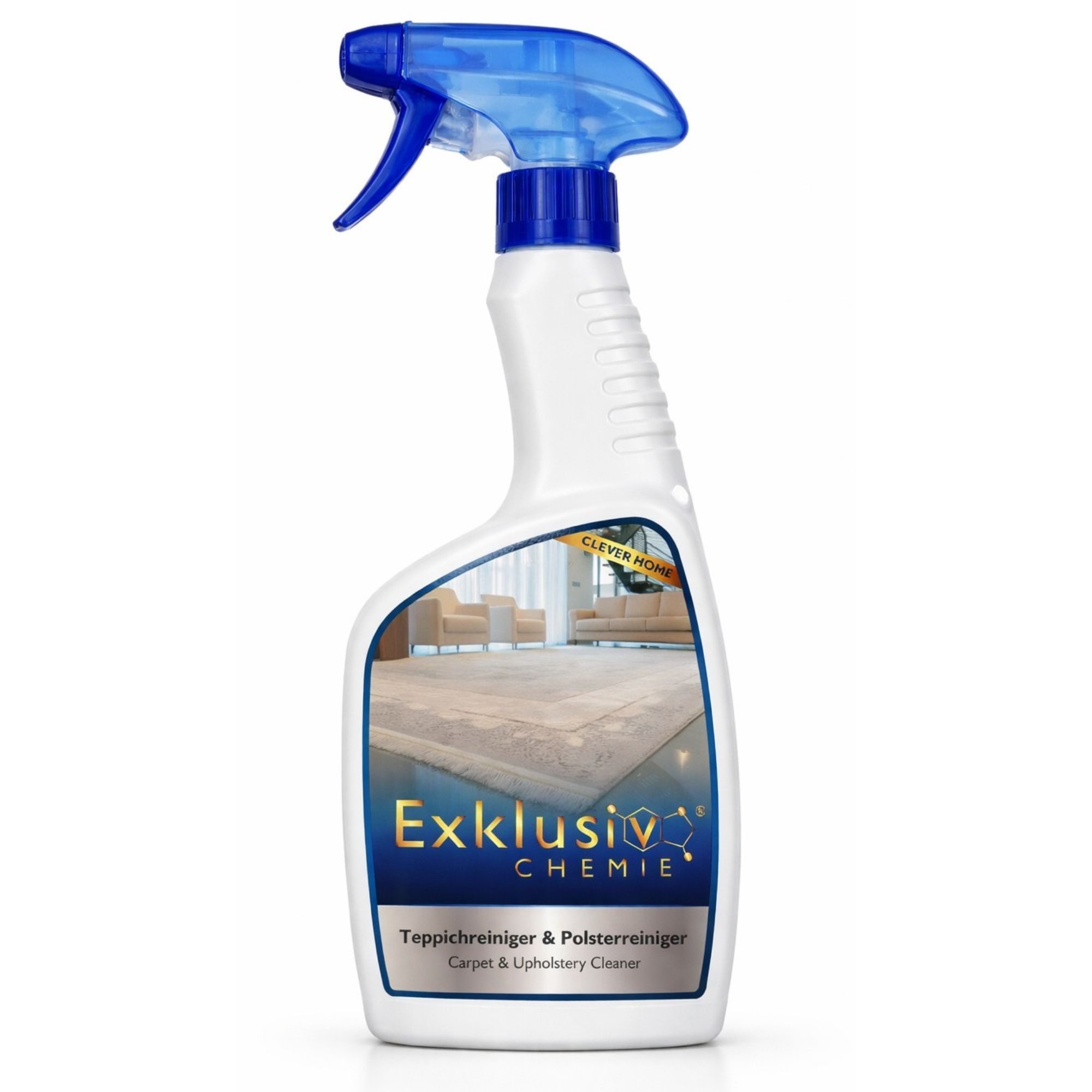 Exklusiv Chemie GmbH Teppichreiniger 500ml Teppichreiniger (Geeigent für Teppiche, Polster & Autositze)