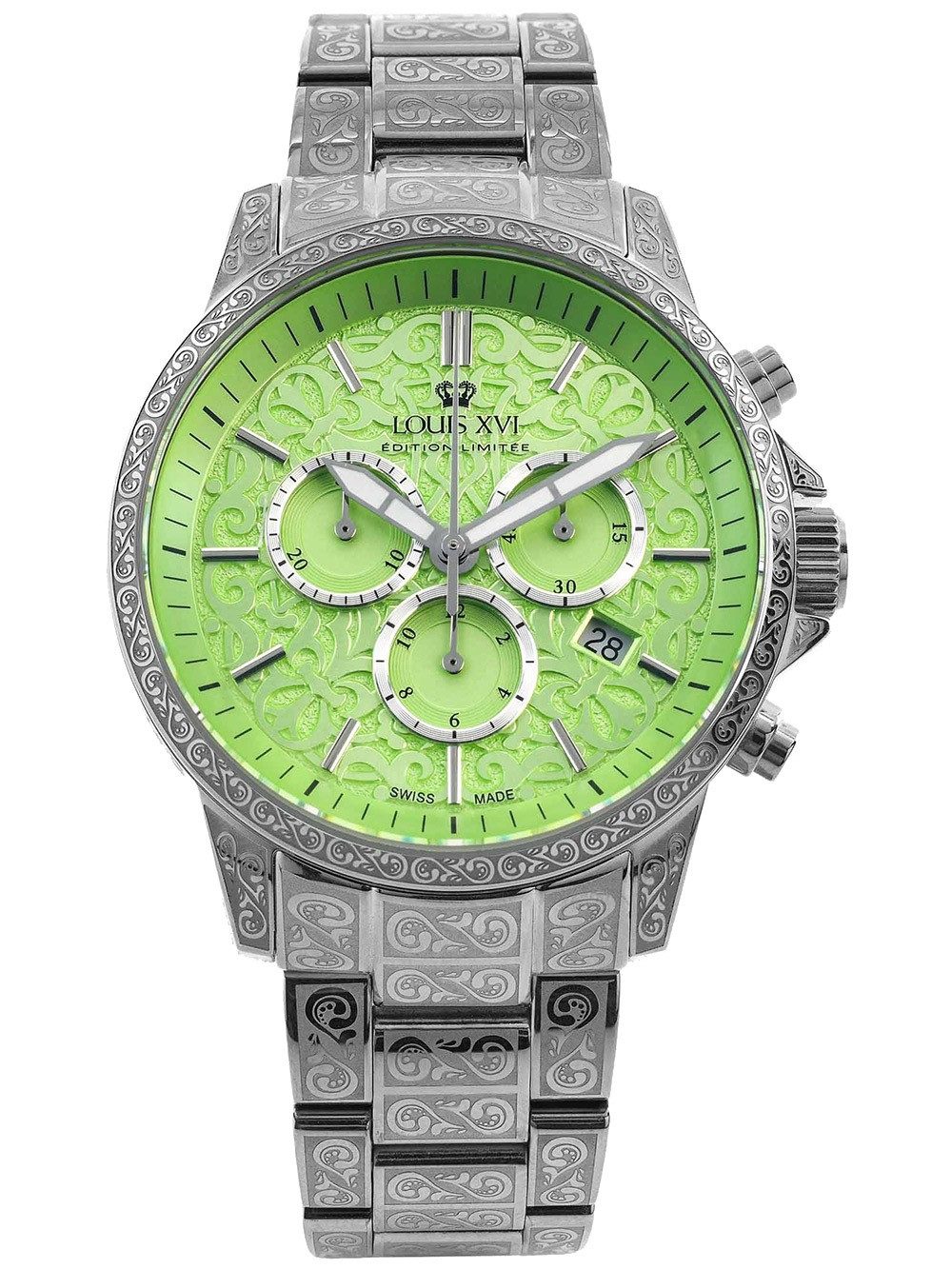 Quarzuhr Louis XVI LXVI1830 Herrenuhr Palais Royale 2.0 Chronograph 43mm 10ATM Louis XVI LXVI1830 Herrenuhr Palais Royale 2.0 Chronograph 43mm 10ATM