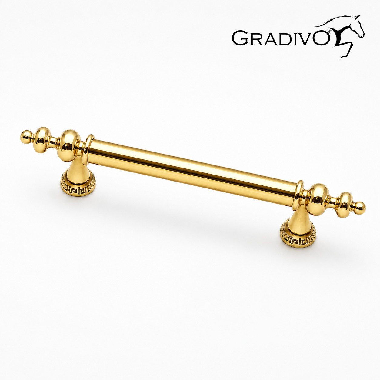 Gradivo Möbelgriff Schrankgriff Bügelgriff 631 - Gold, 96 mm